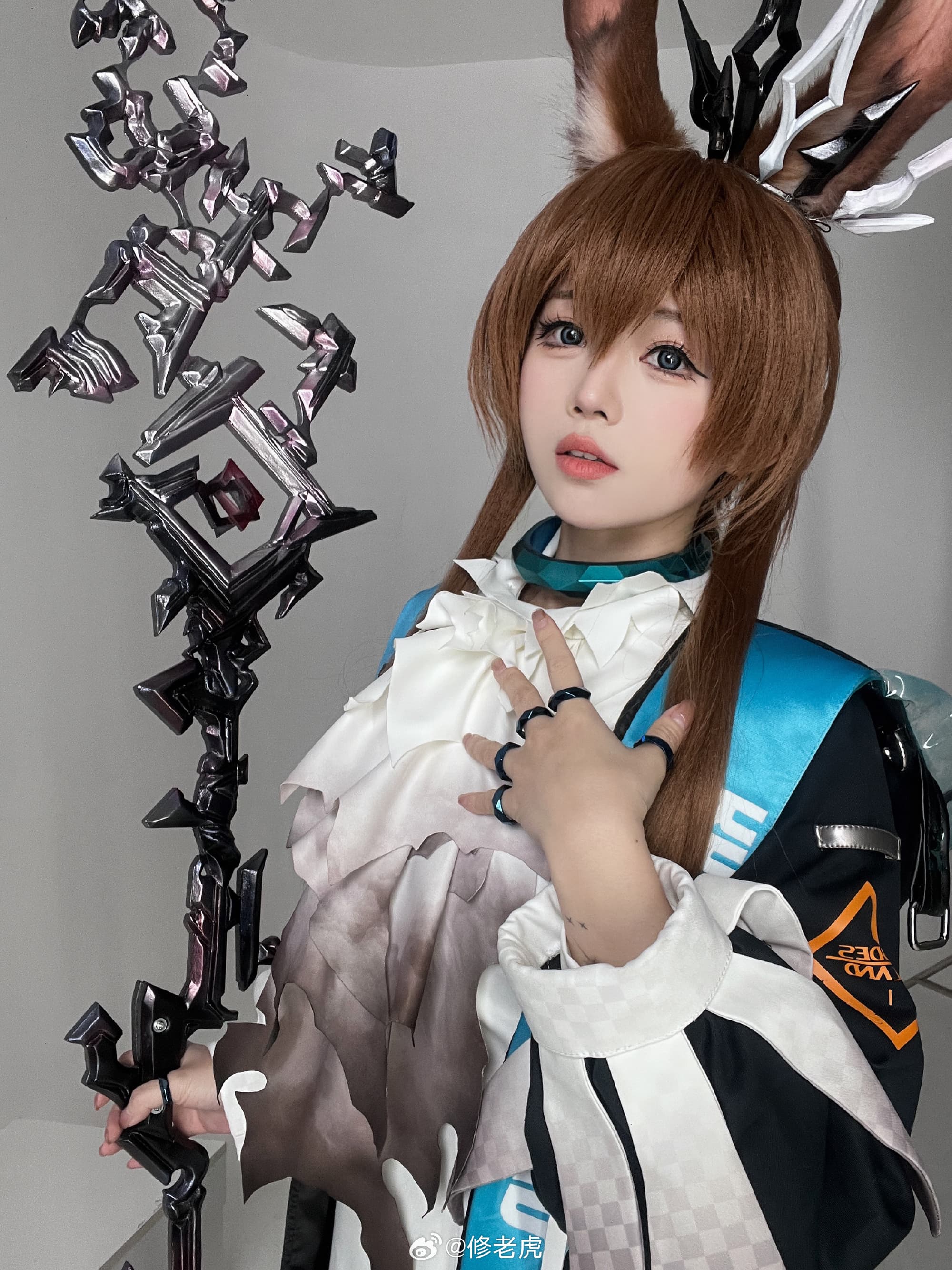 COSPLAY 明日方舟 阿米娅 COSPLAY-第1张