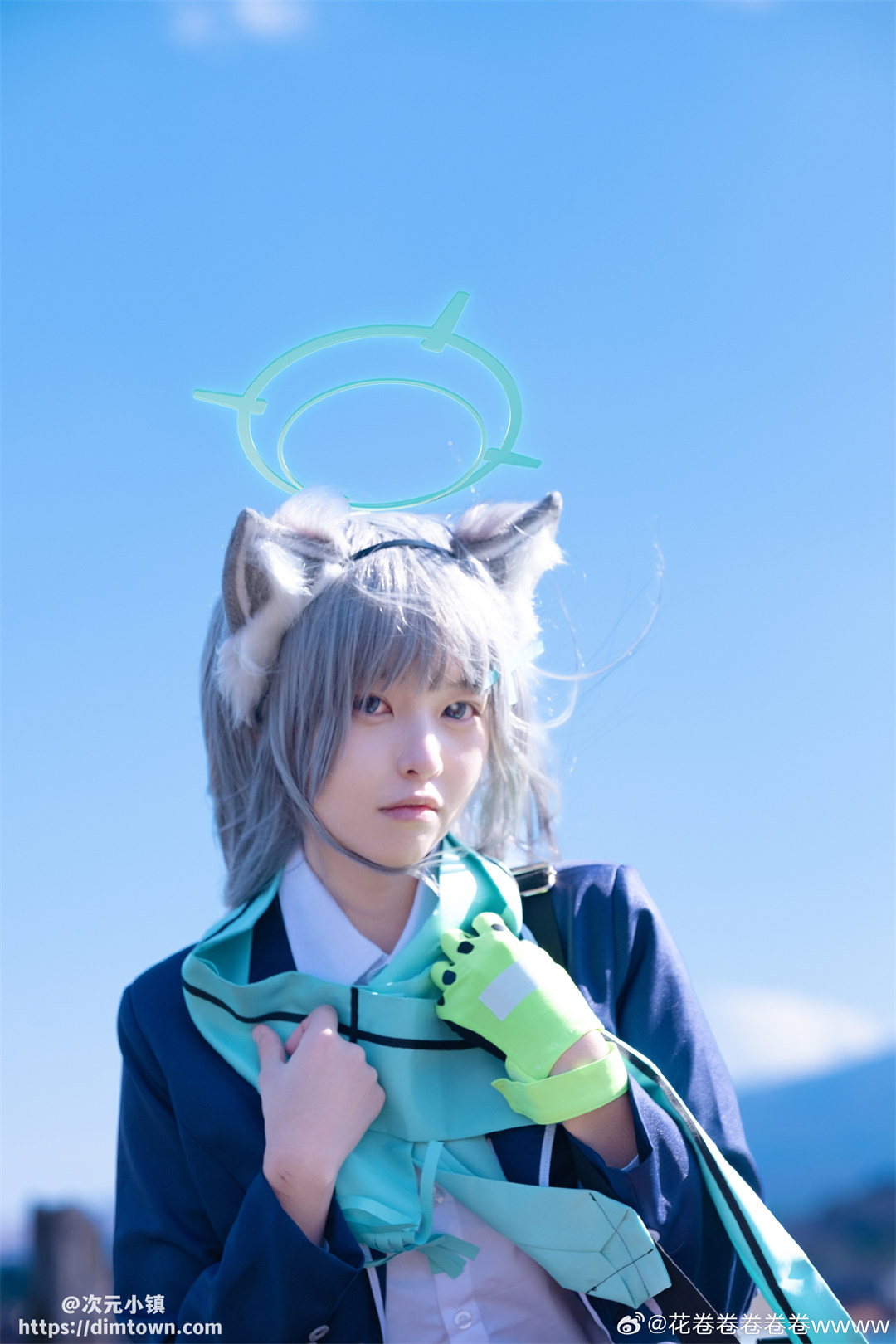 COSPLAY 碧蓝档案 砂狼白子生日快乐@花卷卷卷卷卷wwww COSPLAY-第8张