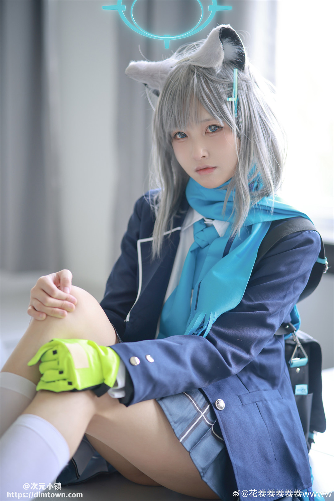 COSPLAY 碧蓝档案 砂狼白子生日快乐@花卷卷卷卷卷wwww COSPLAY-第1张