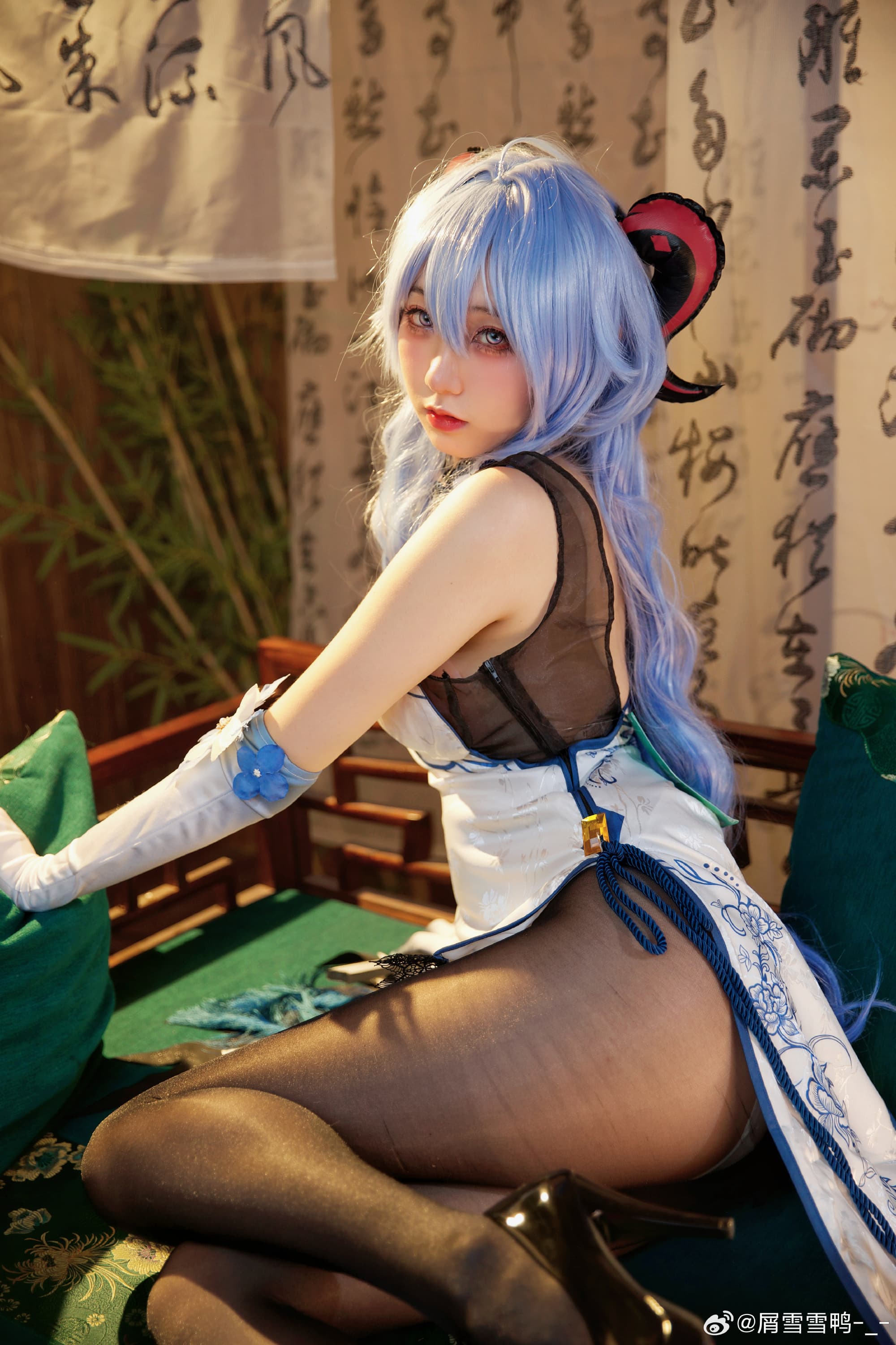 cosplay 原神 甘雨@屑雪雪鸭-_- COSPLAY-第1张