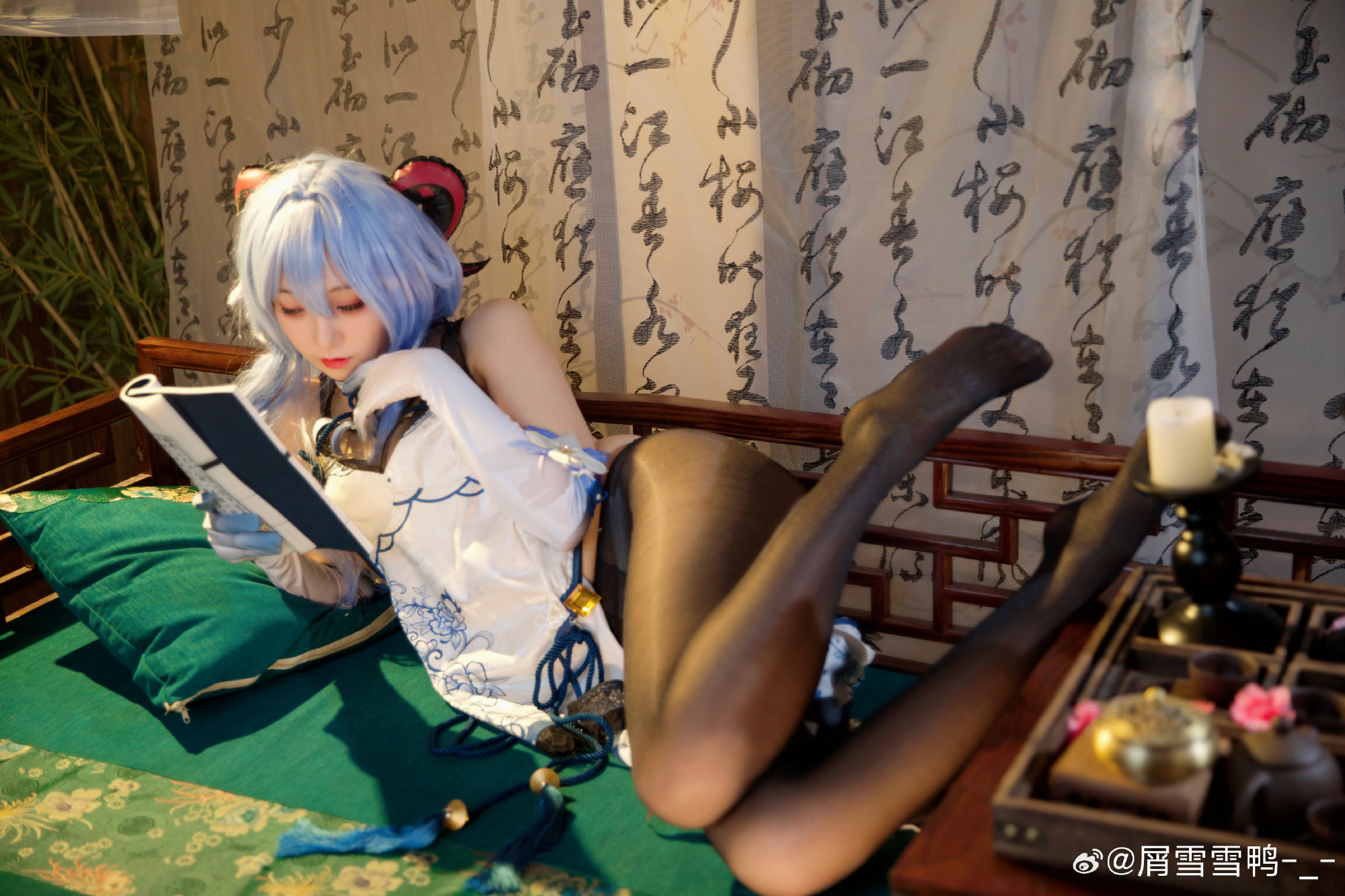 cosplay 原神 甘雨@屑雪雪鸭-_- COSPLAY-第5张