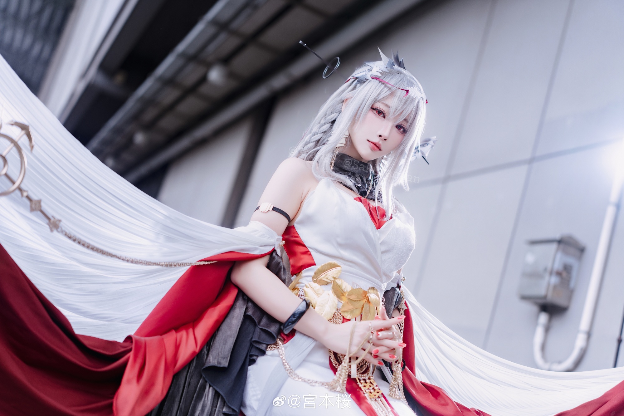 COSPLAY 明日方舟 浊心斯卡蒂@宮本桜 COSPLAY-第6张