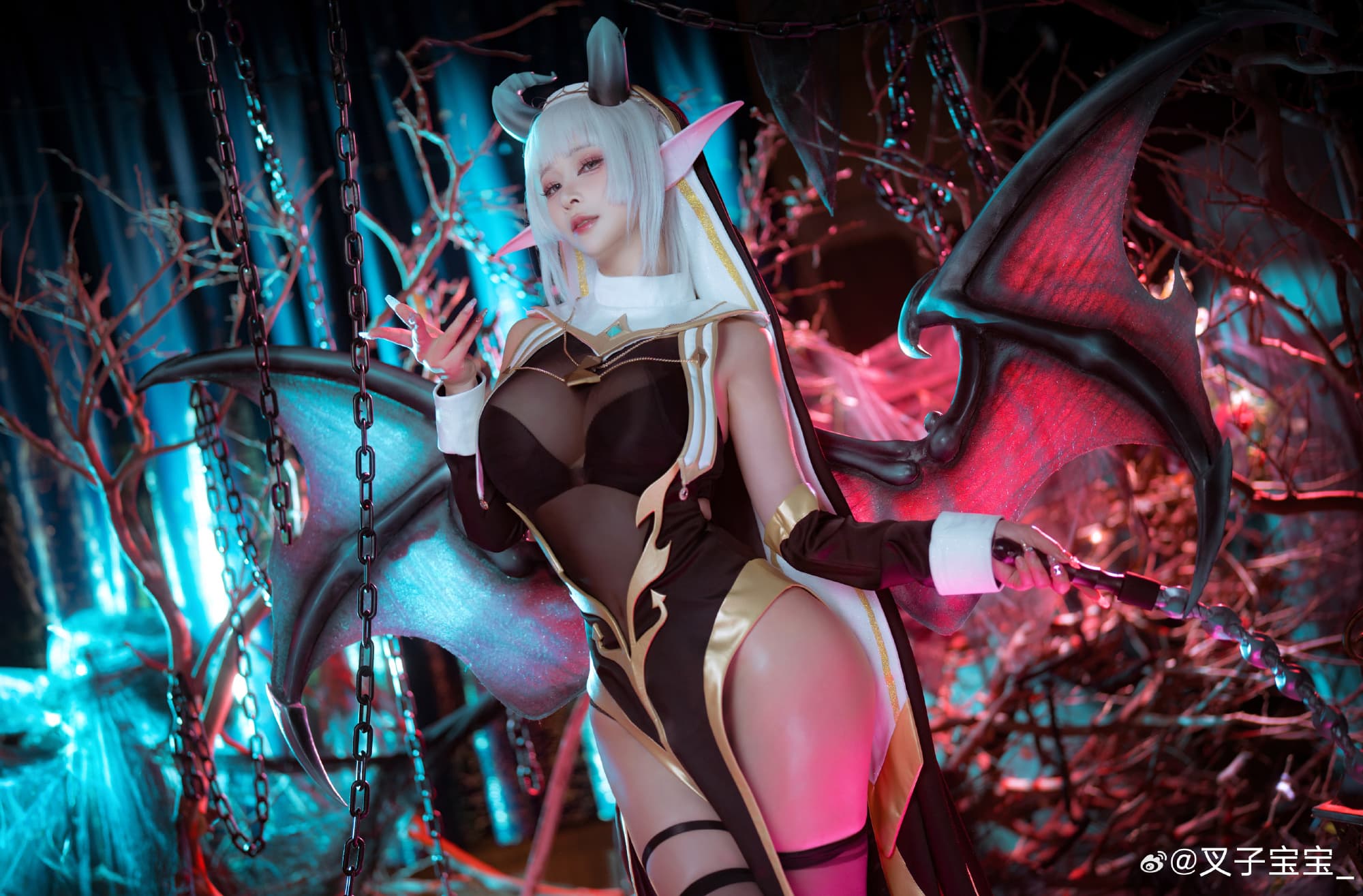 COSPLAY 🌟痛苦女王的后摇怎么这么大！小冰冰传奇@叉子宝宝_ COSPLAY-第6张