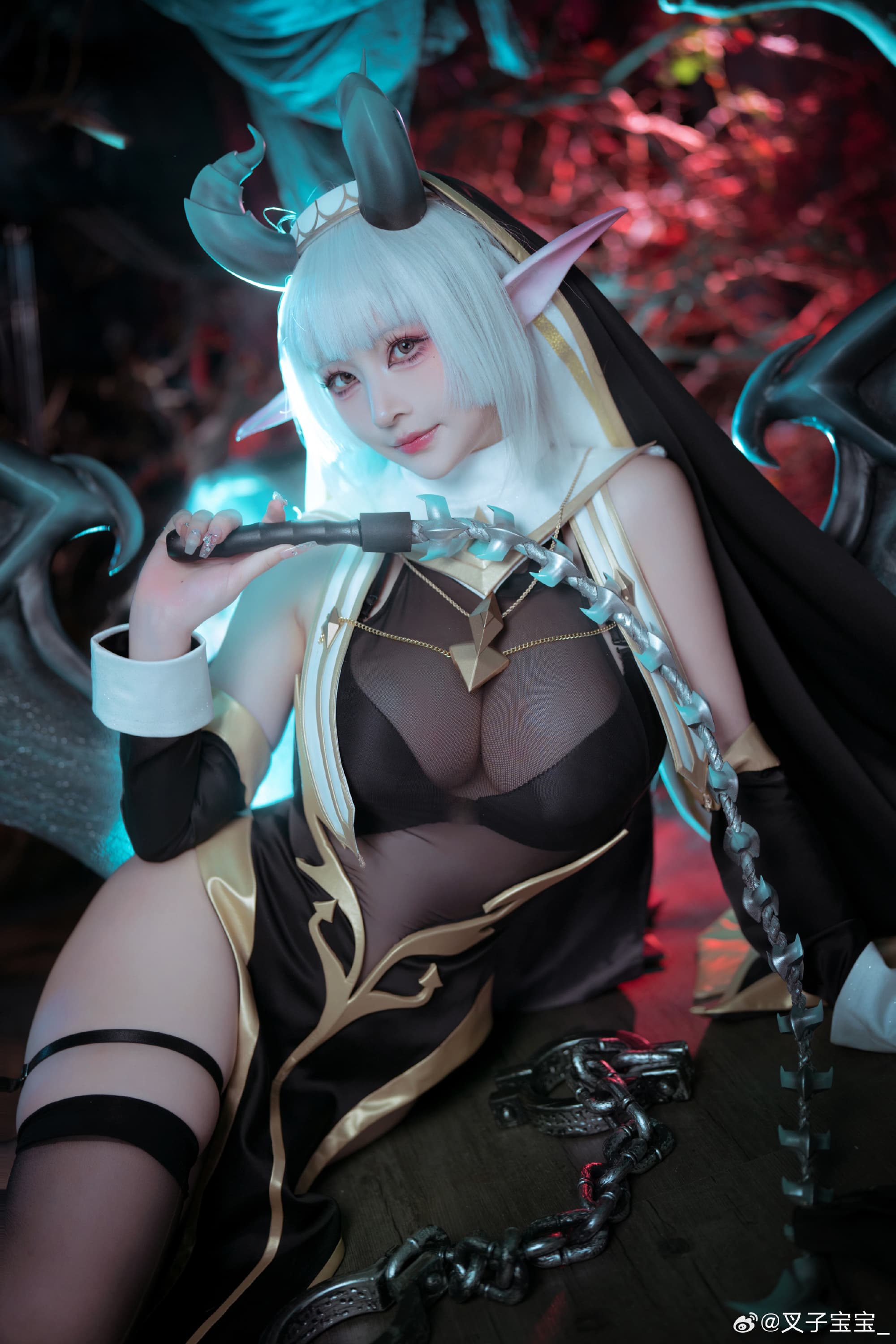 COSPLAY 🌟痛苦女王的后摇怎么这么大！小冰冰传奇@叉子宝宝_ COSPLAY-第5张