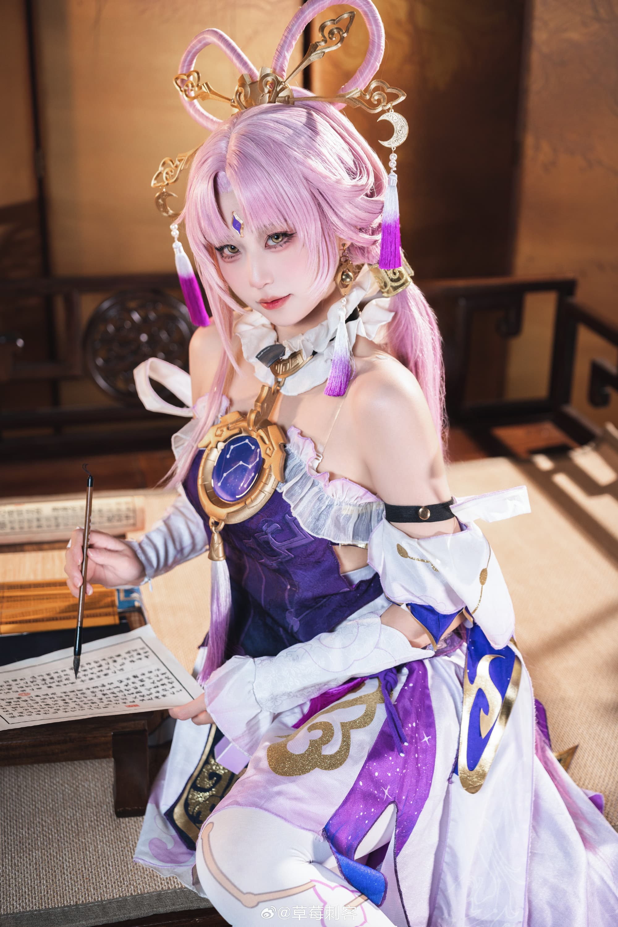 COSPLAY 崩坏:星穹铁道 符玄@草莓刺客 COSPLAY-第3张