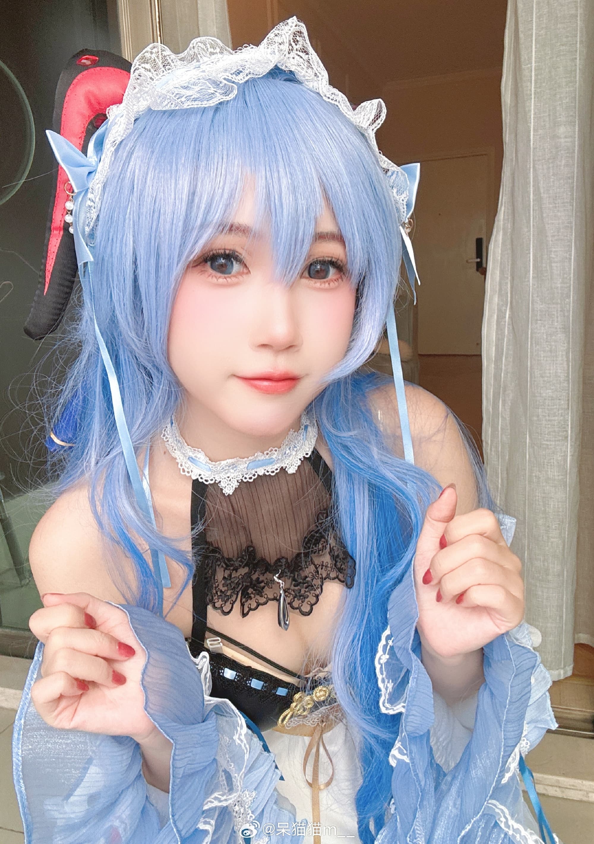 COSPLAY 原神 甘雨cos 同人女仆@呆猫猫m__ COSPLAY-第6张