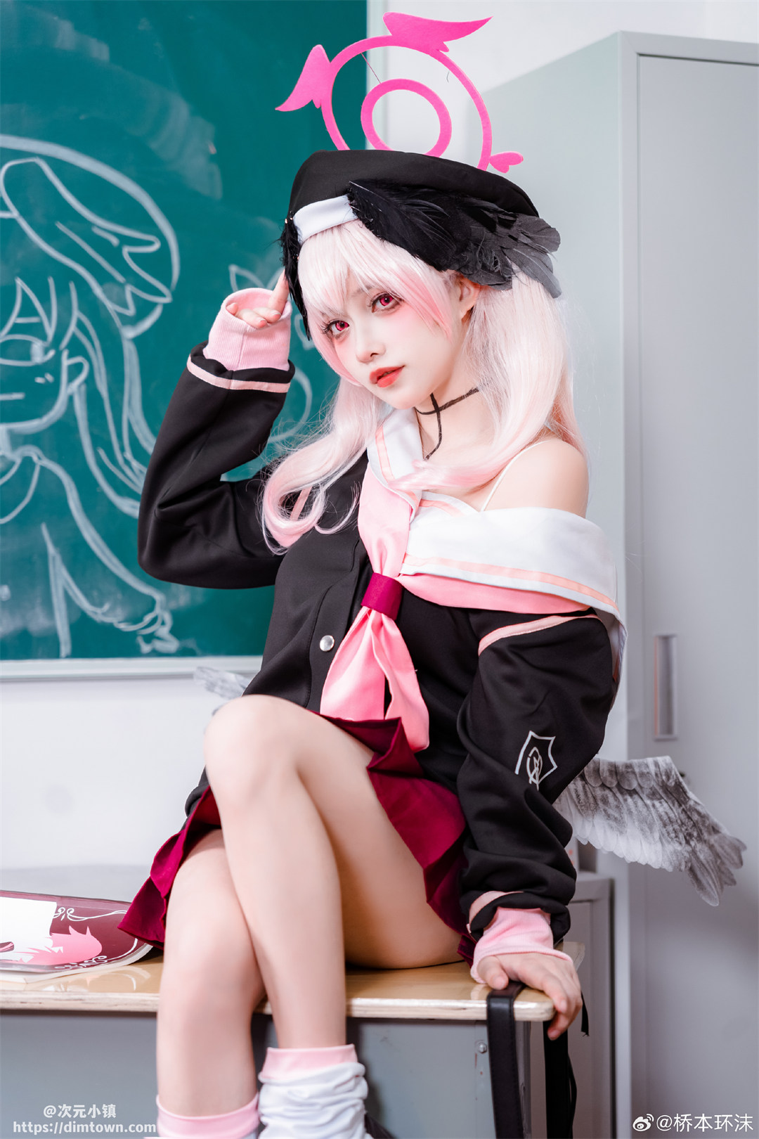 COSPLAY 蔚蓝档案 下江小春@桥本环沫 COSPLAY-第3张