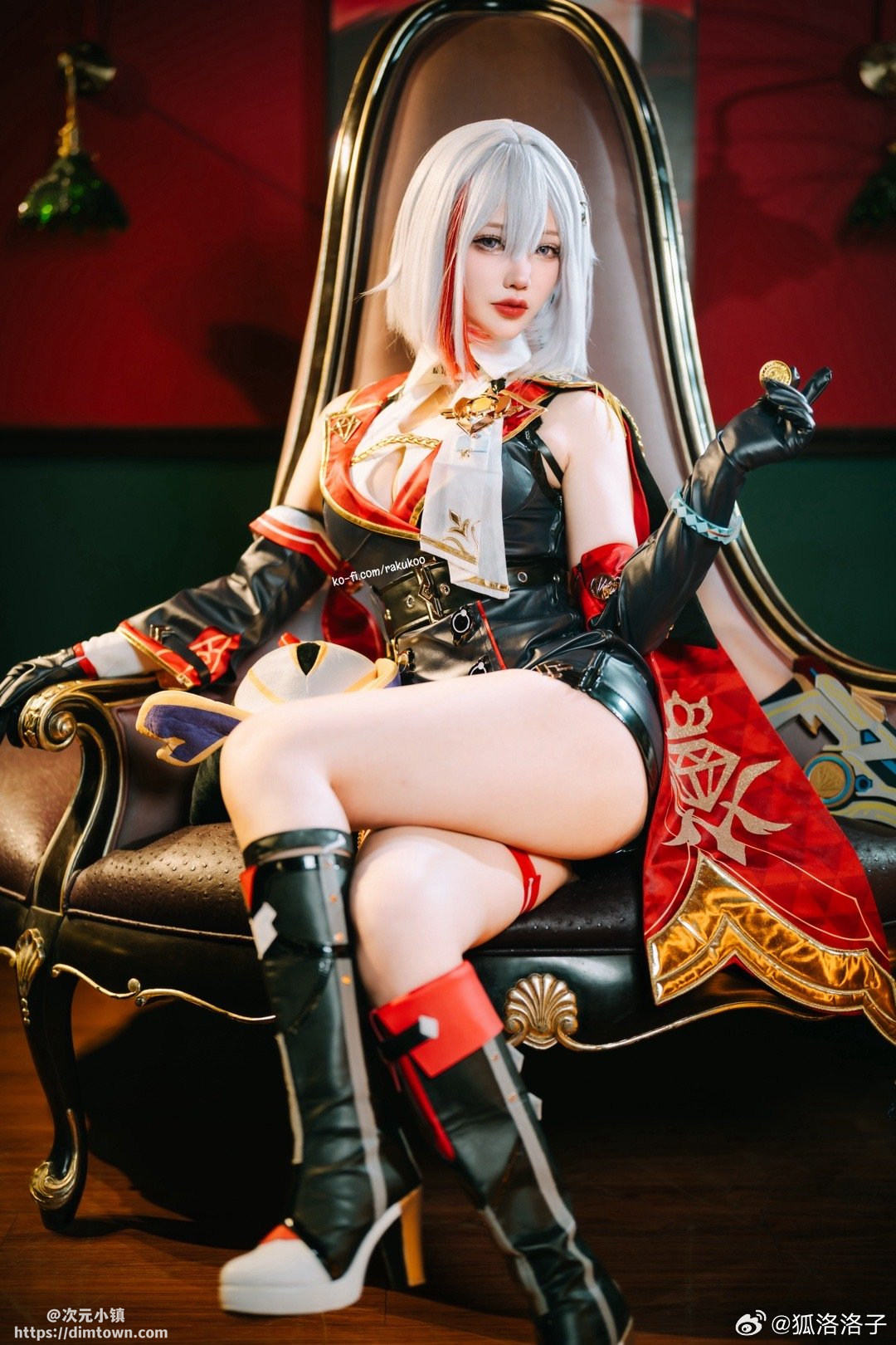 COSPLAY 崩坏：星穹铁道 托帕@狐洛洛子 COSPLAY-第1张