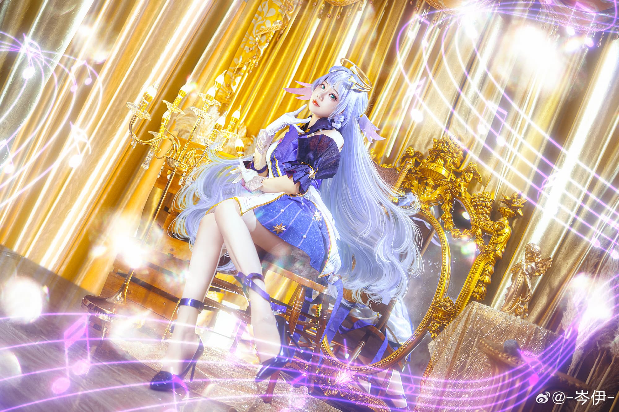 COSPLAY 🎵来一点点音乐震撼吧🎵 崩坏：星穹铁道 知更鸟@-岑伊- COSPLAY-第4张