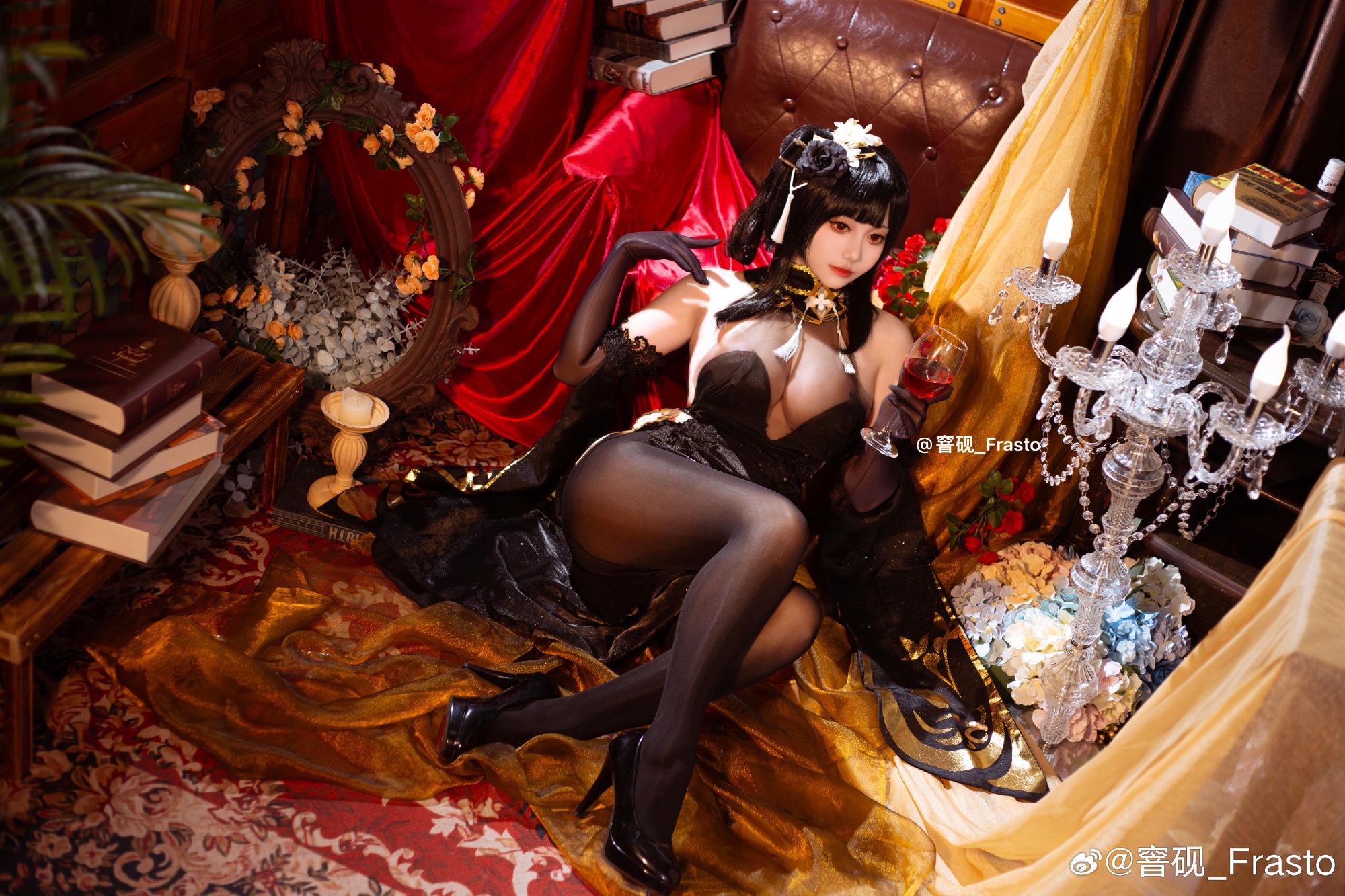 cosplay 嘿嘿嘿没什么发的了把这个掏出来发发 我没来晚吧！ 碧蓝航线@窨砚_Frasto COSPLAY-第6张