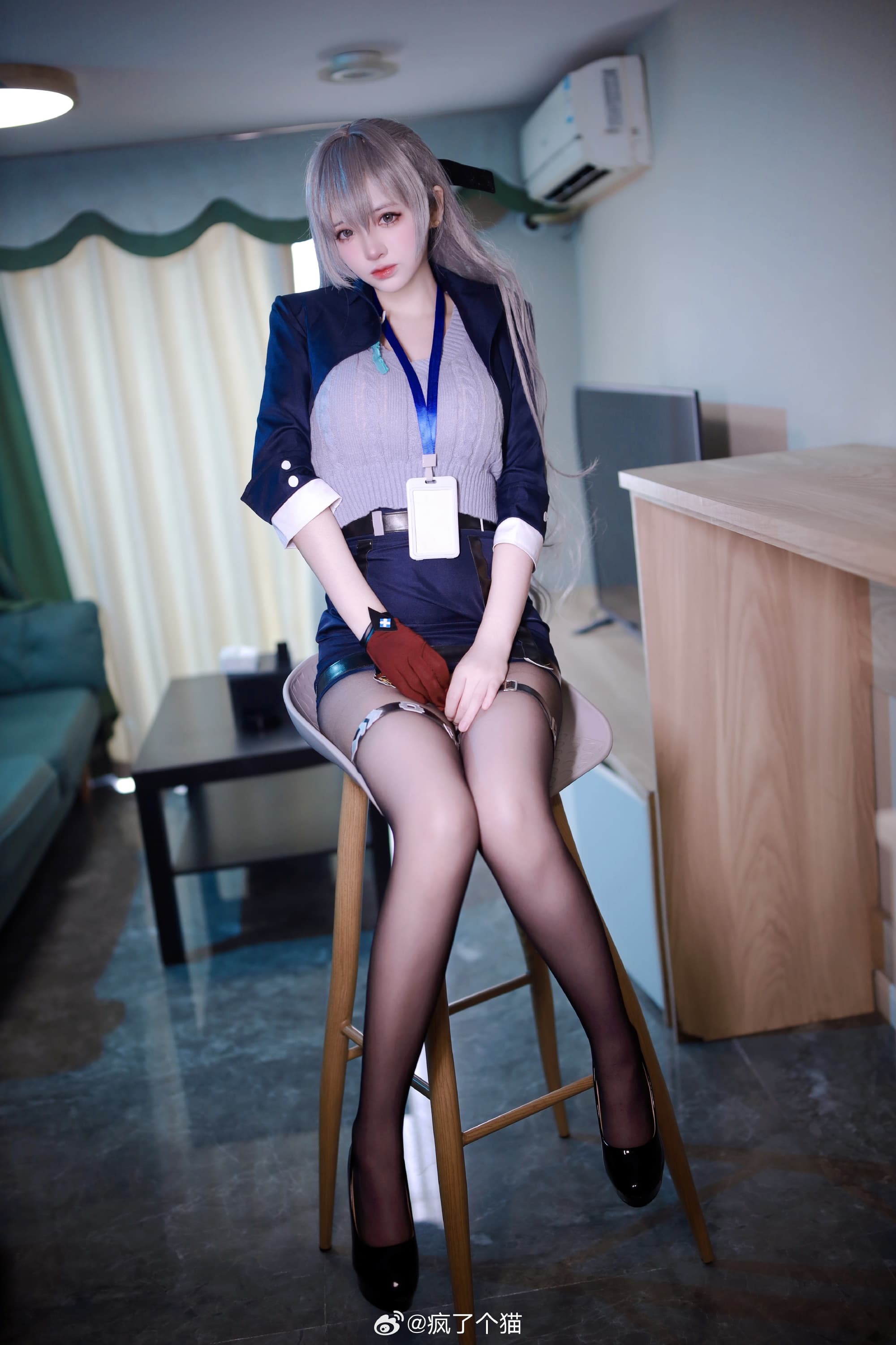 COSPLAY 崩坏3 布洛妮娅@疯了个猫 COSPLAY-第5张