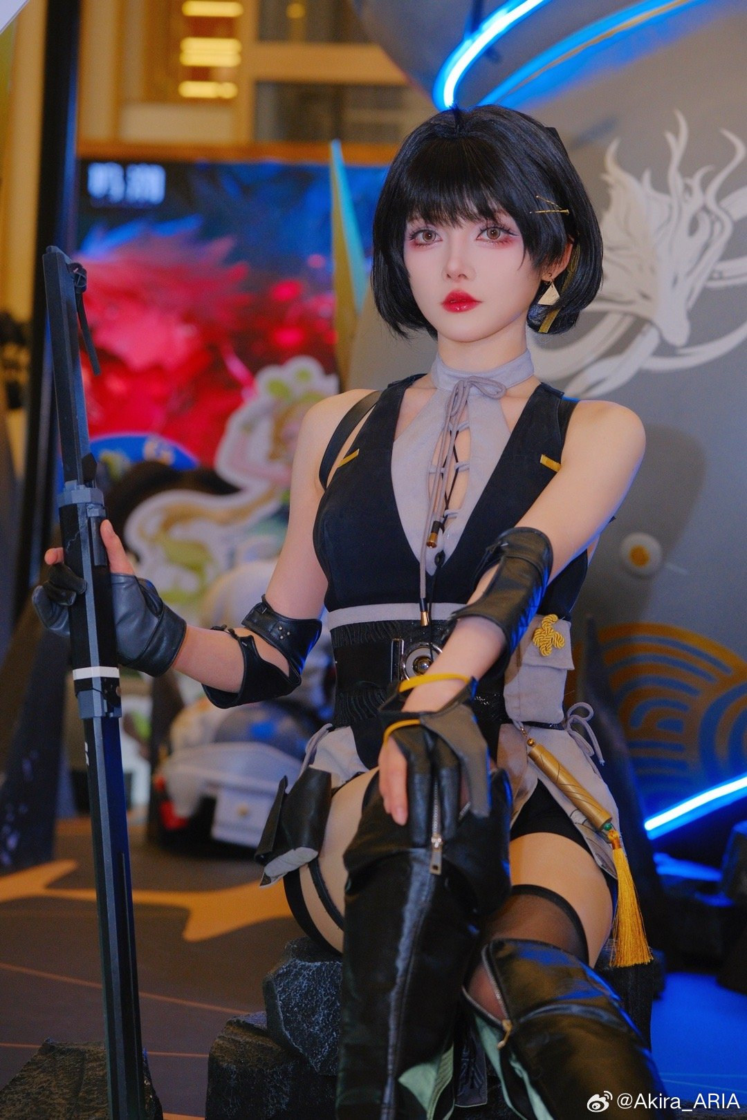 cosplay 鸣潮 漂泊者@宵鱼鱼 COSPLAY-第1张