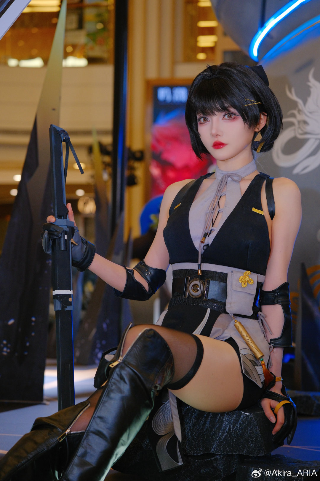 cosplay 鸣潮 漂泊者@宵鱼鱼 COSPLAY-第3张