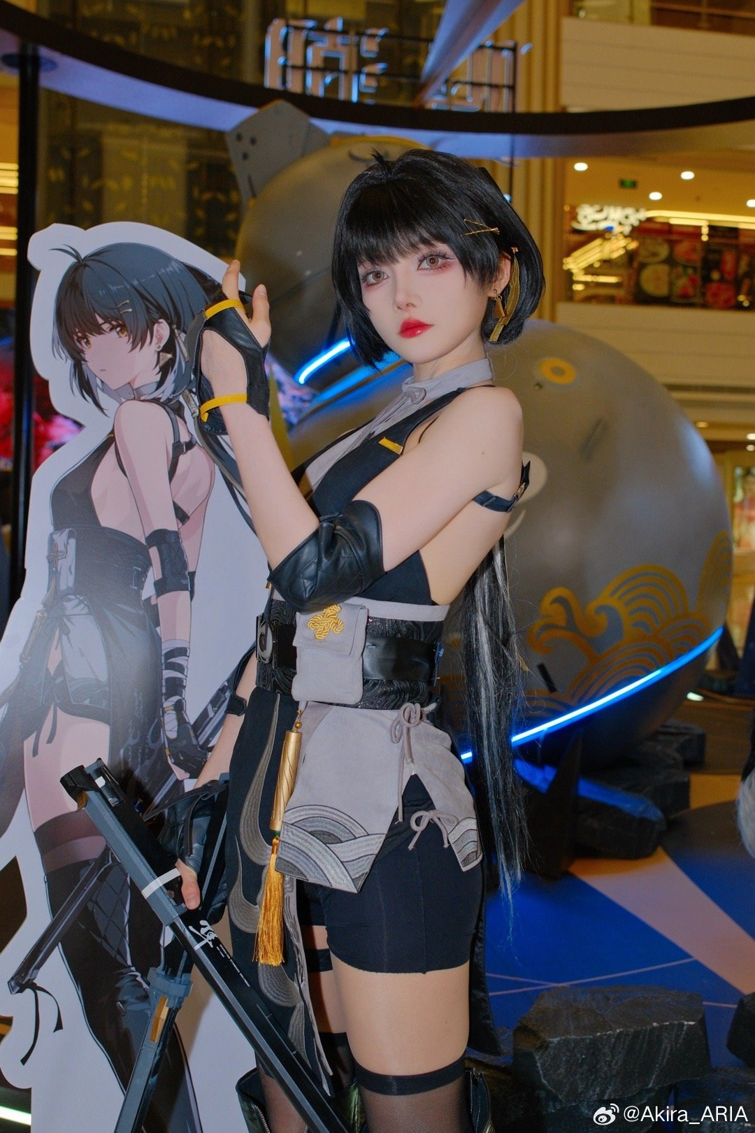 cosplay 鸣潮 漂泊者@宵鱼鱼 COSPLAY-第6张