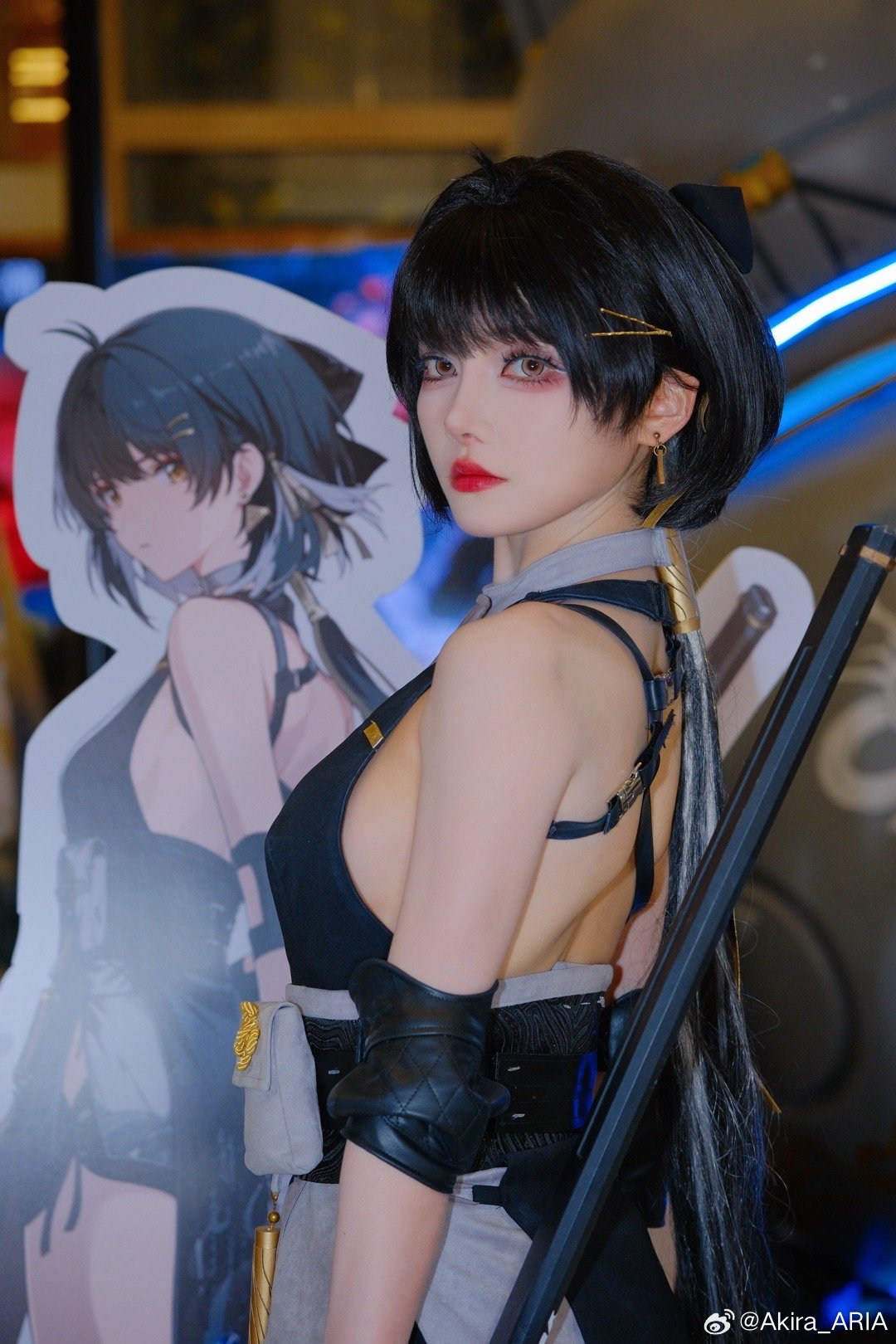 cosplay 鸣潮 漂泊者@宵鱼鱼 COSPLAY-第9张