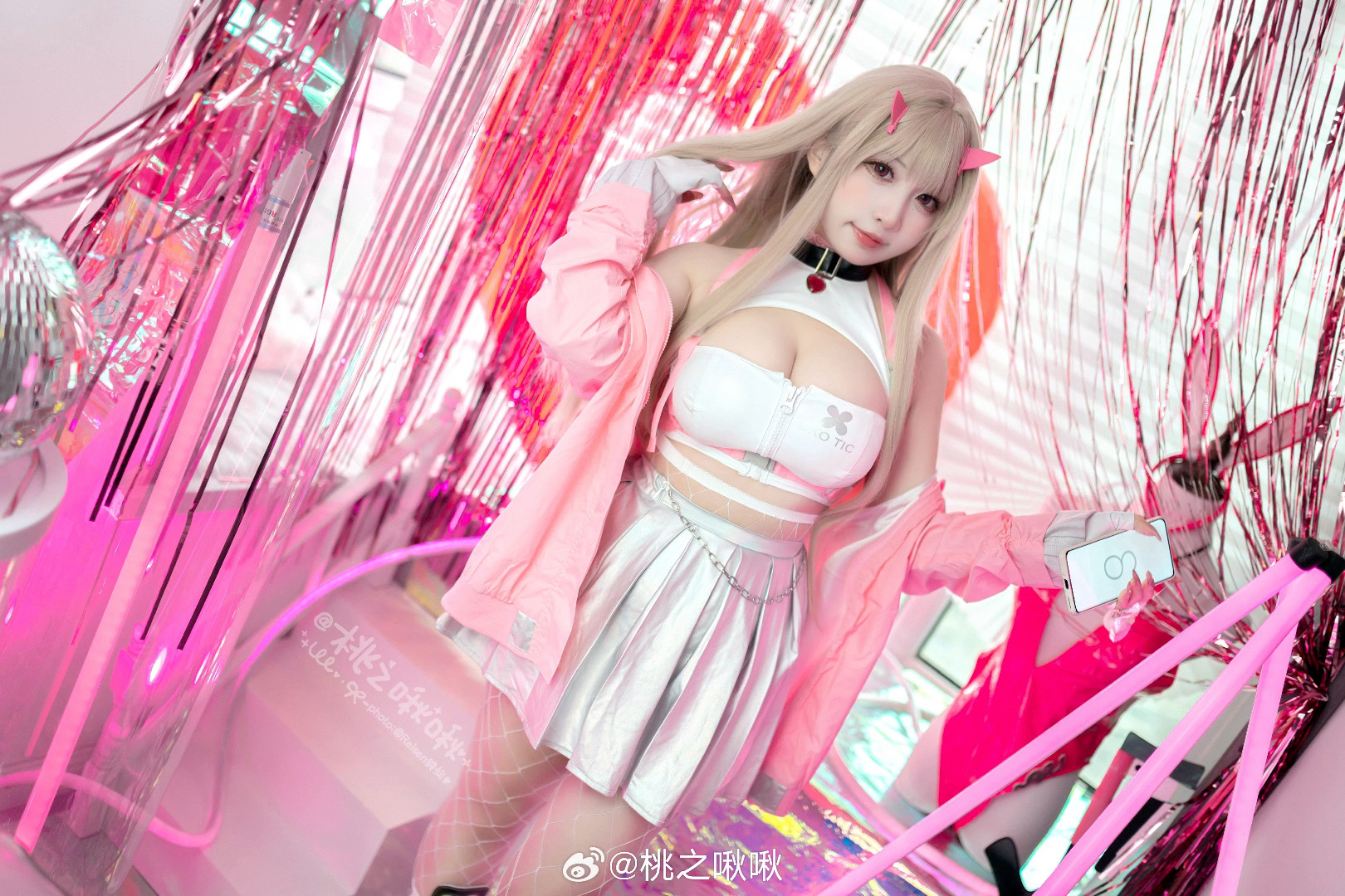 COSPLAY  我隐藏的秘密，只给你看哦♡ 𝗱𝗮𝗿𝗹𝗶𝗻𝗴~♡ nikke:胜利女神 毒蛇cos@桃之啾啾 COSPLAY-第8张