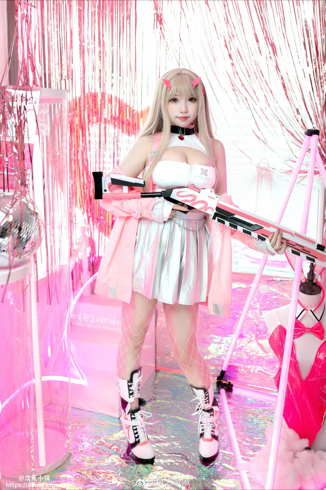 COSPLAY  我隐藏的秘密，只给你看哦♡ 𝗱𝗮𝗿𝗹𝗶𝗻𝗴~♡ nikke:胜利女神 毒蛇cos@桃之啾啾 COSPLAY-第7张