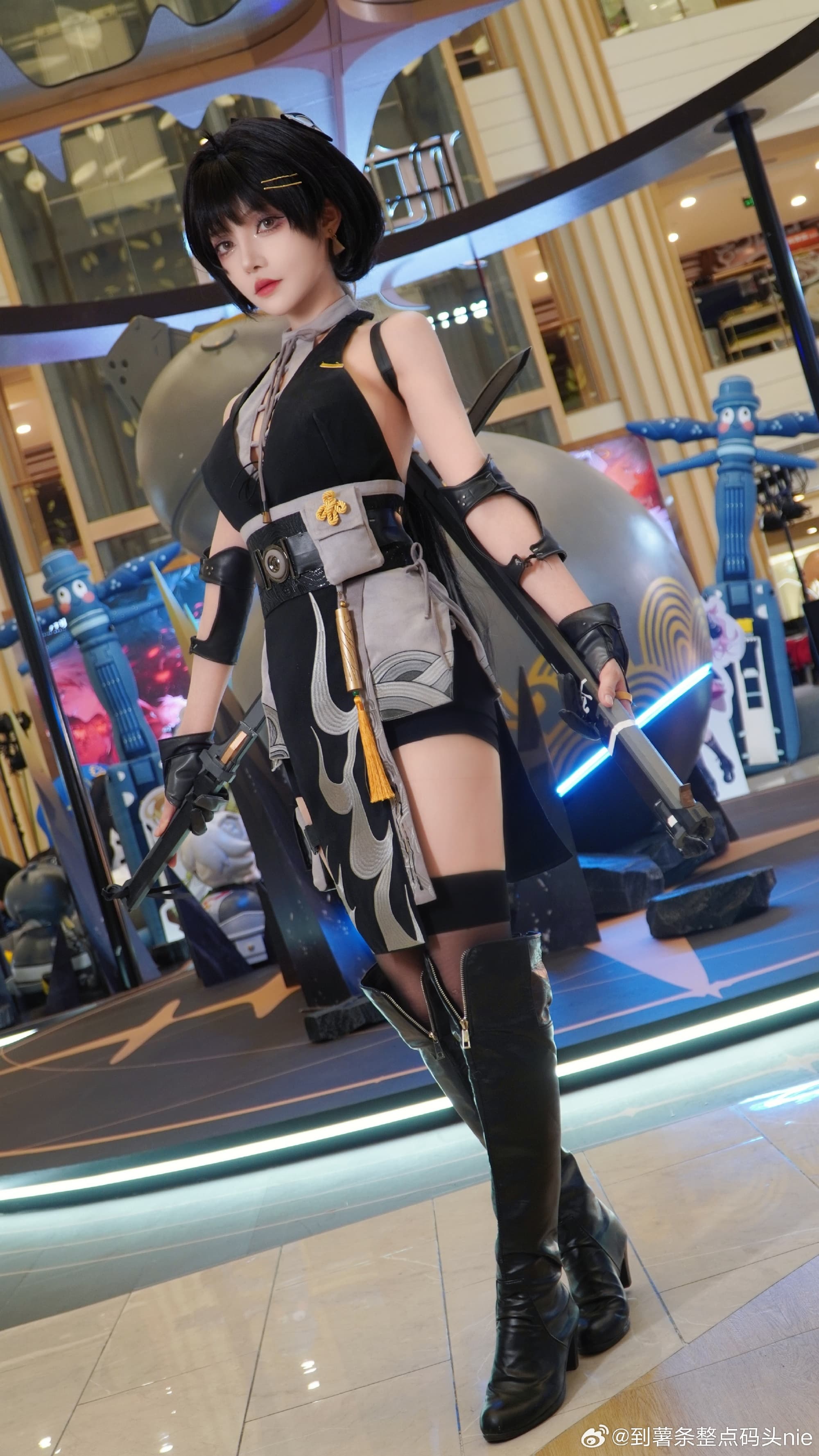 COSPLAY 鸣潮 漂泊者@宵鱼鱼 COSPLAY-第8张