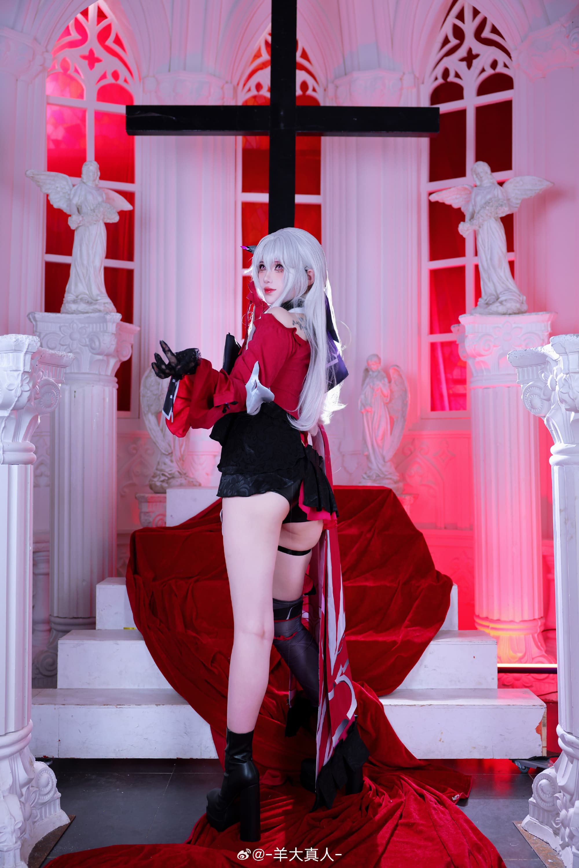 COSPLAY 统统臣服于我吧~！崩坏3 瑟莉姆@-羊大真人- COSPLAY-第4张