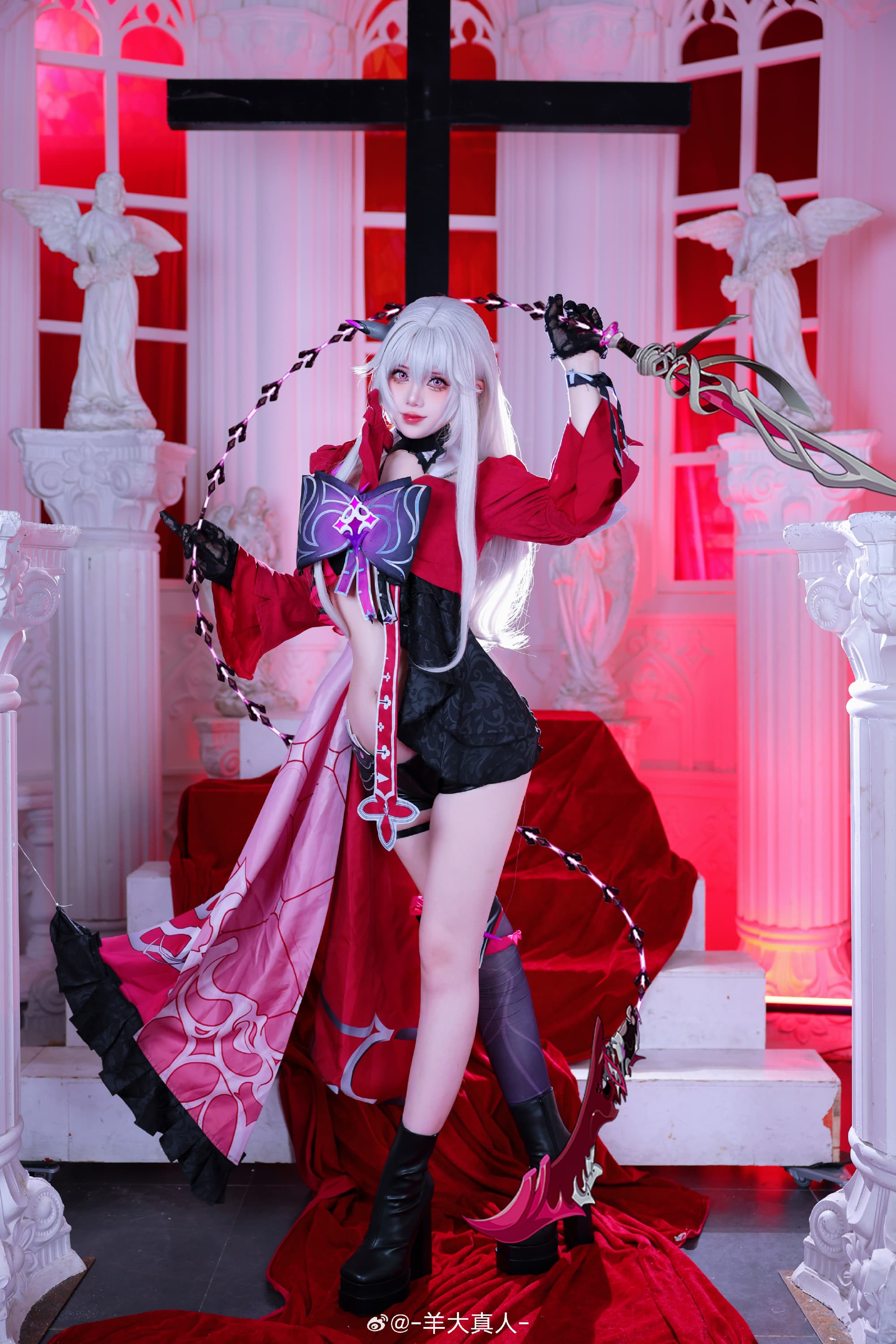 COSPLAY 统统臣服于我吧~！崩坏3 瑟莉姆@-羊大真人- COSPLAY-第2张