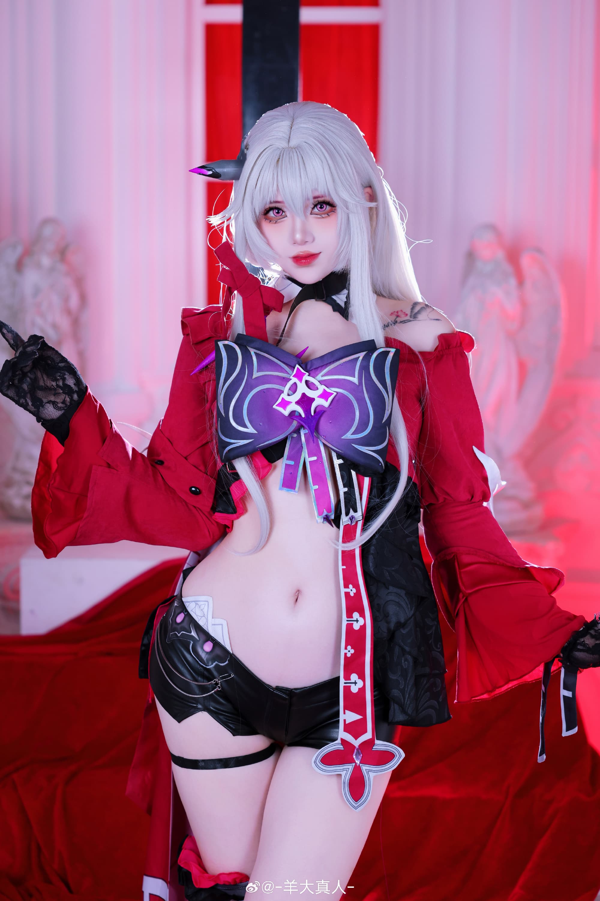COSPLAY 统统臣服于我吧~！崩坏3 瑟莉姆@-羊大真人- COSPLAY-第1张