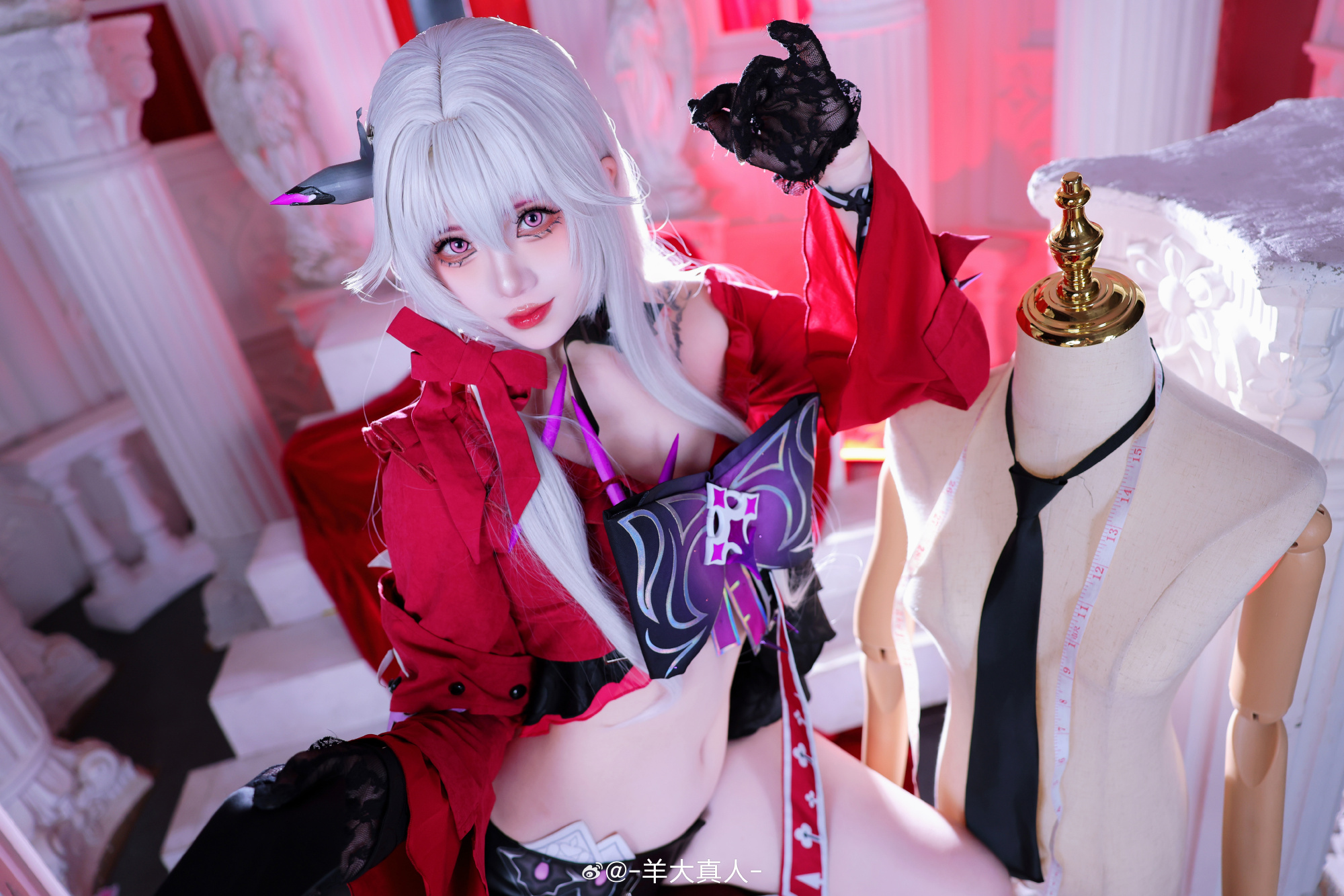 COSPLAY 统统臣服于我吧~！崩坏3 瑟莉姆@-羊大真人- COSPLAY-第7张