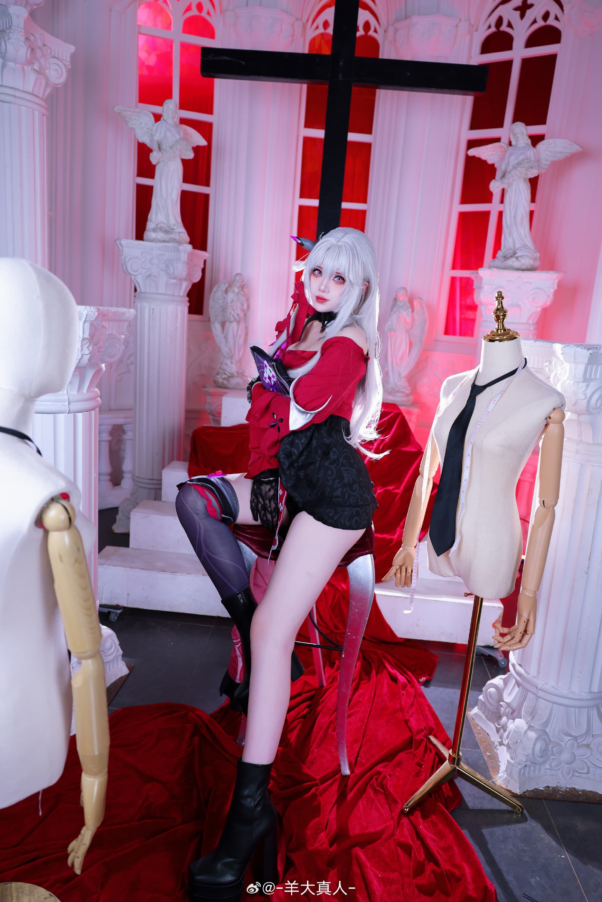 COSPLAY 统统臣服于我吧~！崩坏3 瑟莉姆@-羊大真人- COSPLAY-第8张