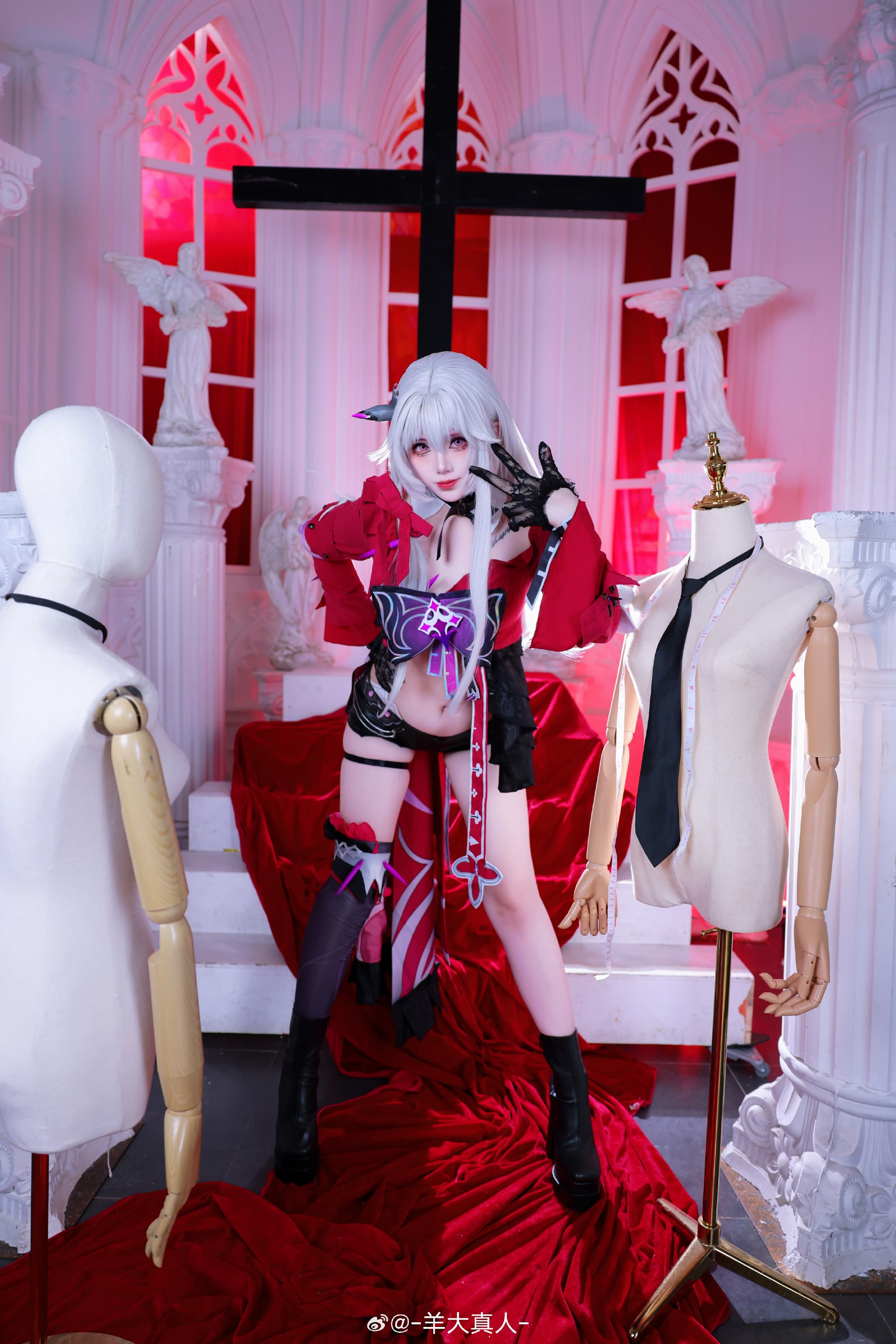 COSPLAY 统统臣服于我吧~！崩坏3 瑟莉姆@-羊大真人- COSPLAY-第9张