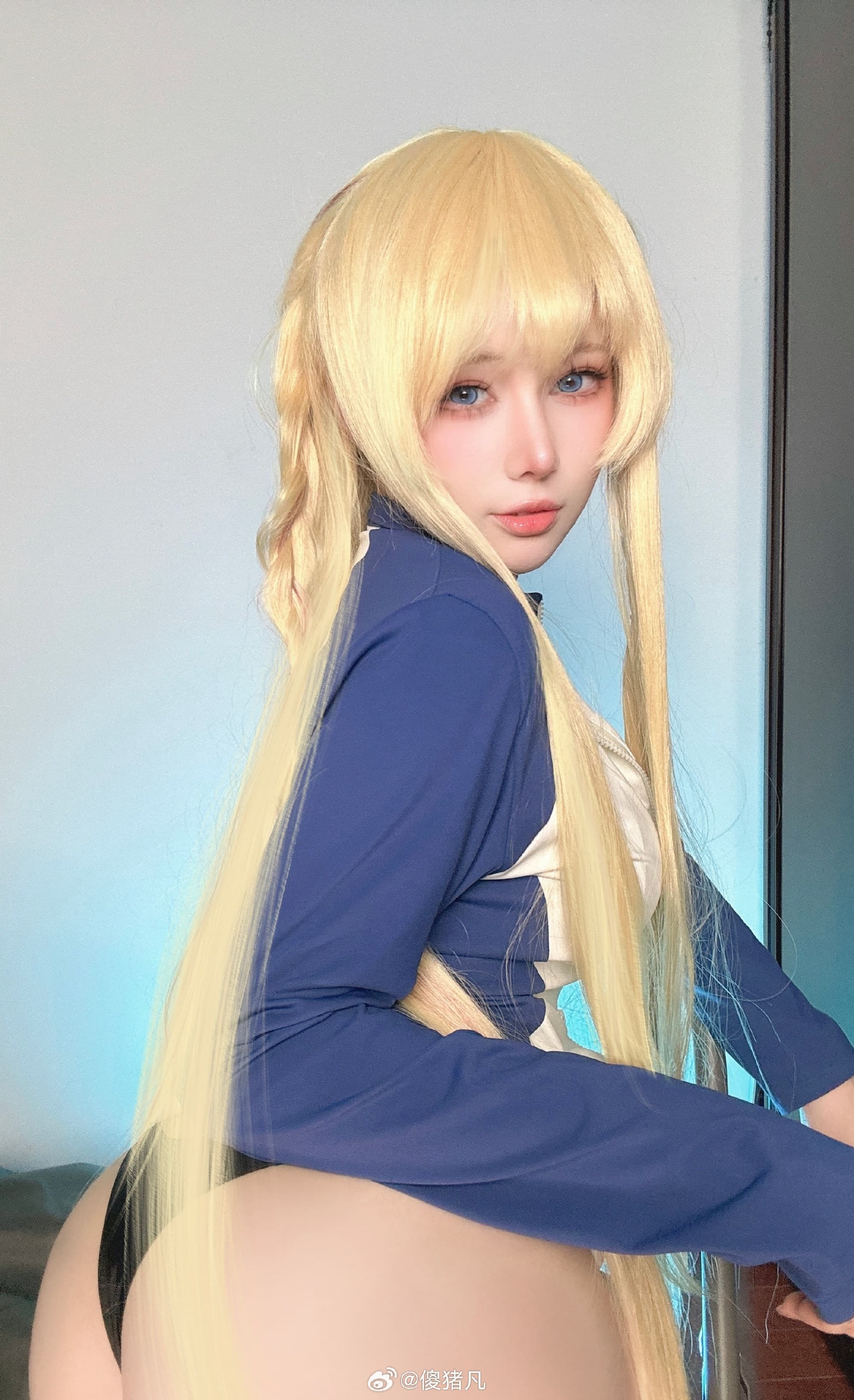 COSPLAY 碧蓝航线 「金刚」泳装@傻猪凡 COSPLAY-第4张