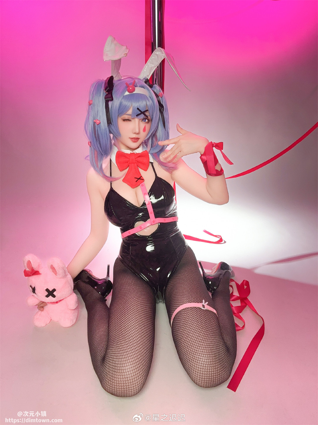 COSPLAY 初音未来 兔子洞@星之迟迟 COSPLAY-第3张