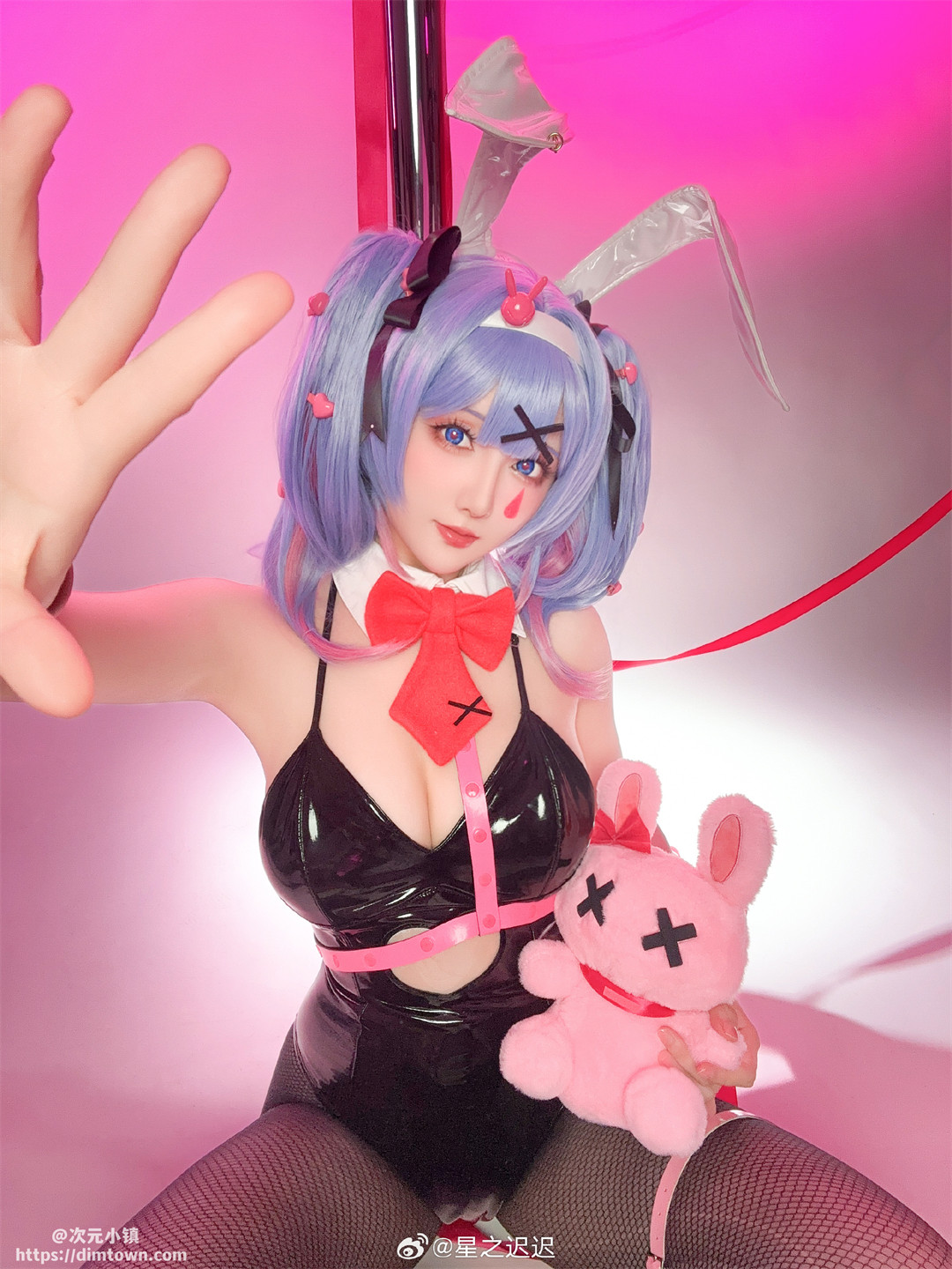 COSPLAY 初音未来 兔子洞@星之迟迟 COSPLAY-第2张