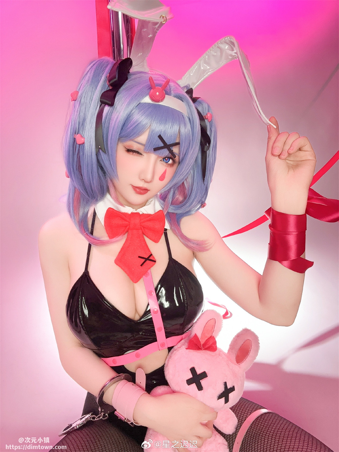 COSPLAY 初音未来 兔子洞@星之迟迟 COSPLAY-第4张