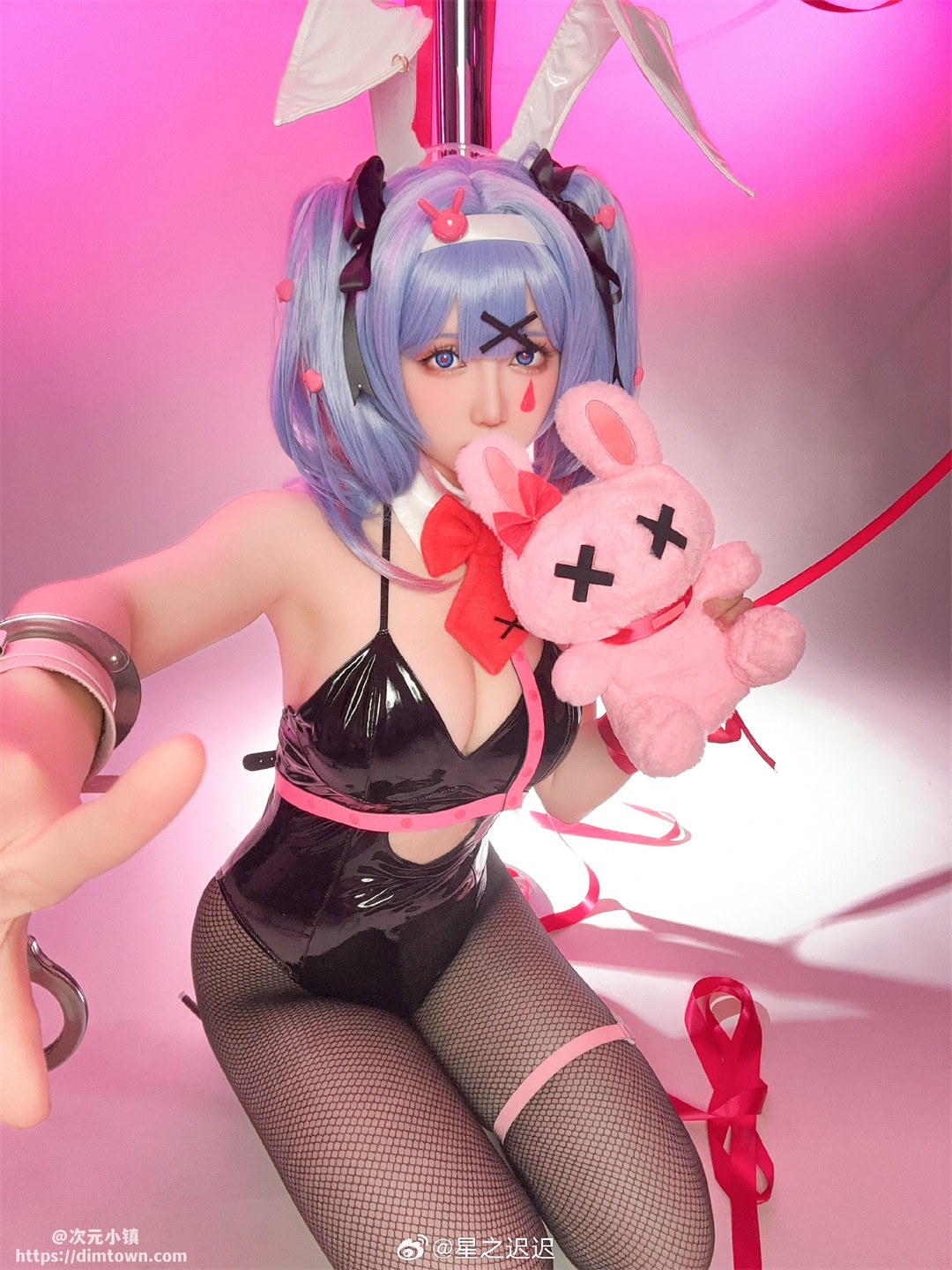 COSPLAY 初音未来 兔子洞@星之迟迟 COSPLAY-第5张
