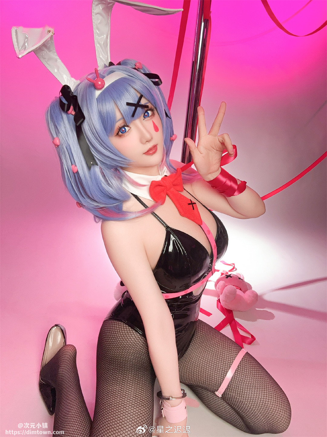 COSPLAY 初音未来 兔子洞@星之迟迟 COSPLAY-第6张