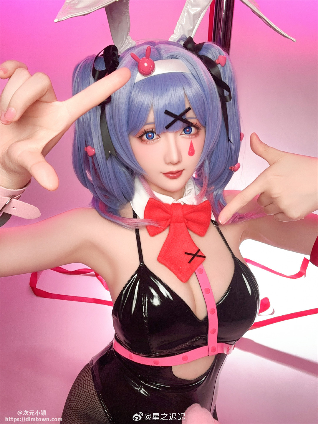 COSPLAY 初音未来 兔子洞@星之迟迟 COSPLAY-第1张