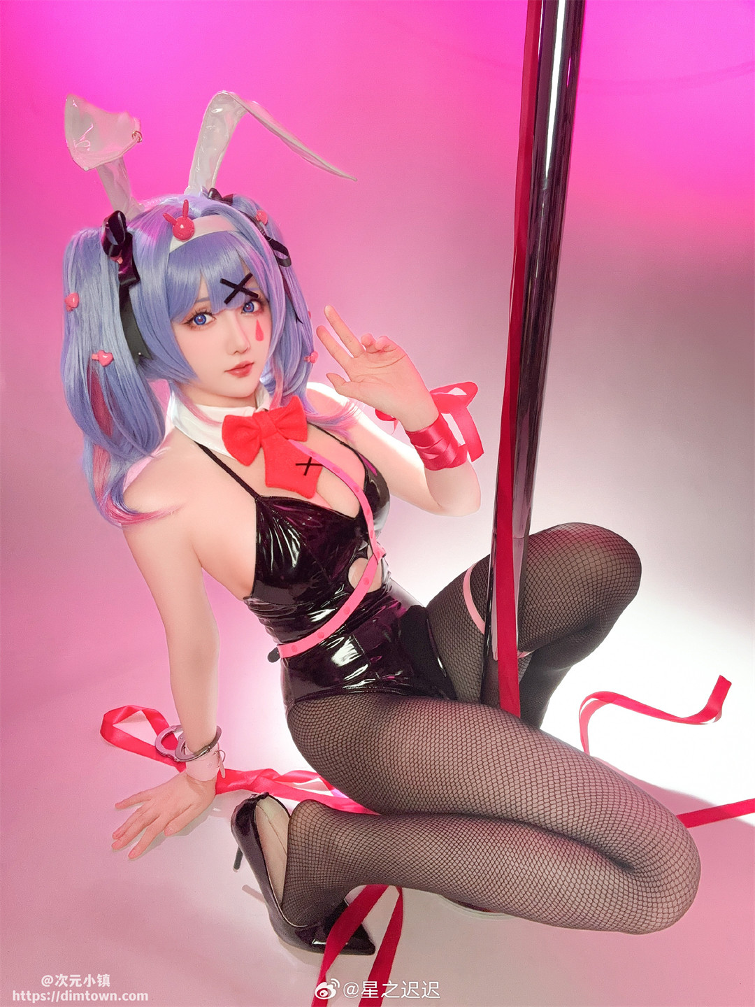 COSPLAY 初音未来 兔子洞@星之迟迟 COSPLAY-第9张