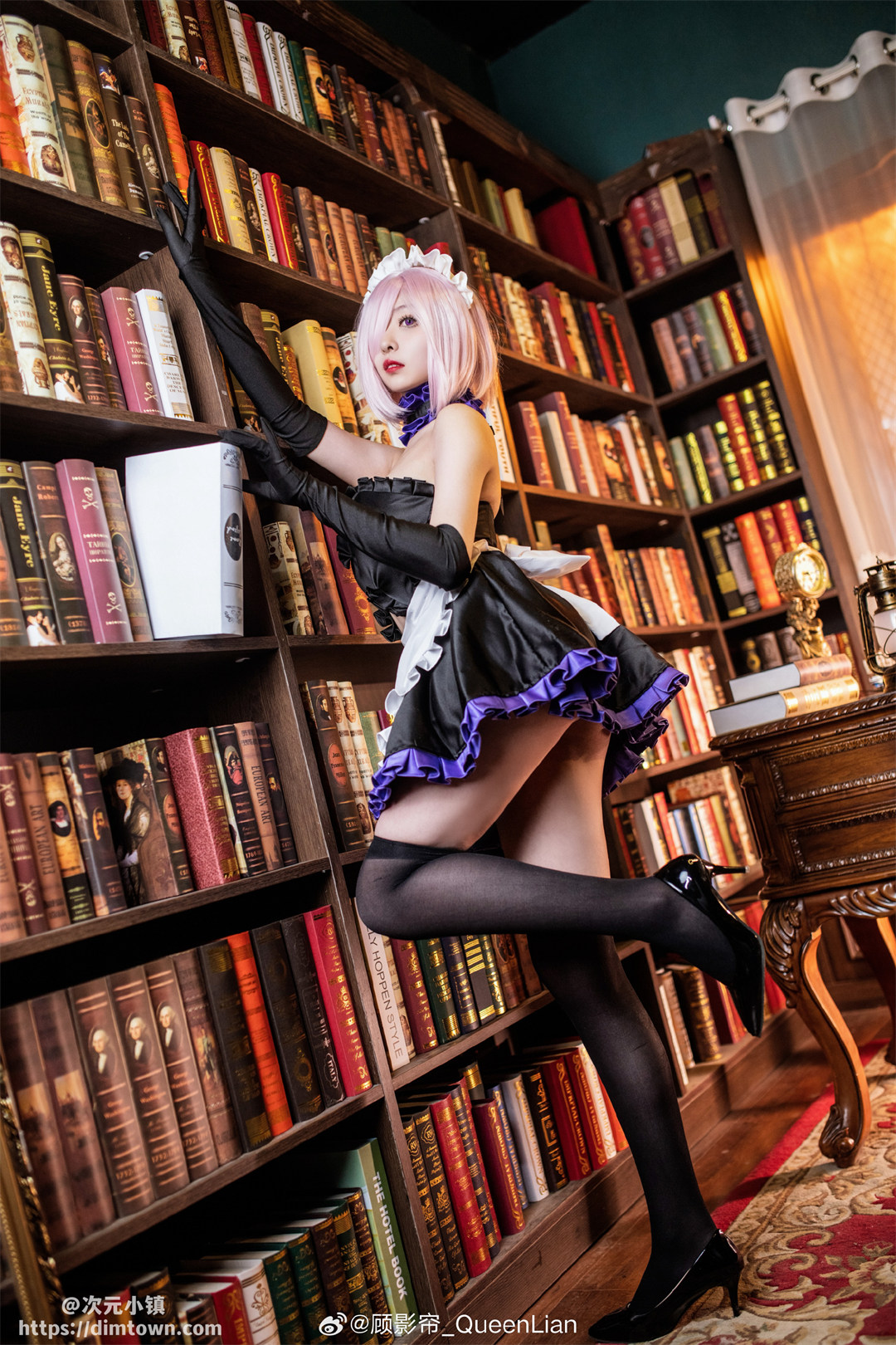 COSPLAY Fate/GrandOrder 玛修（同人女仆）@顾影帘_QueenLian COSPLAY-第9张