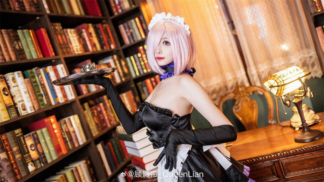 COSPLAY Fate/GrandOrder 玛修（同人女仆）@顾影帘_QueenLian COSPLAY-第3张