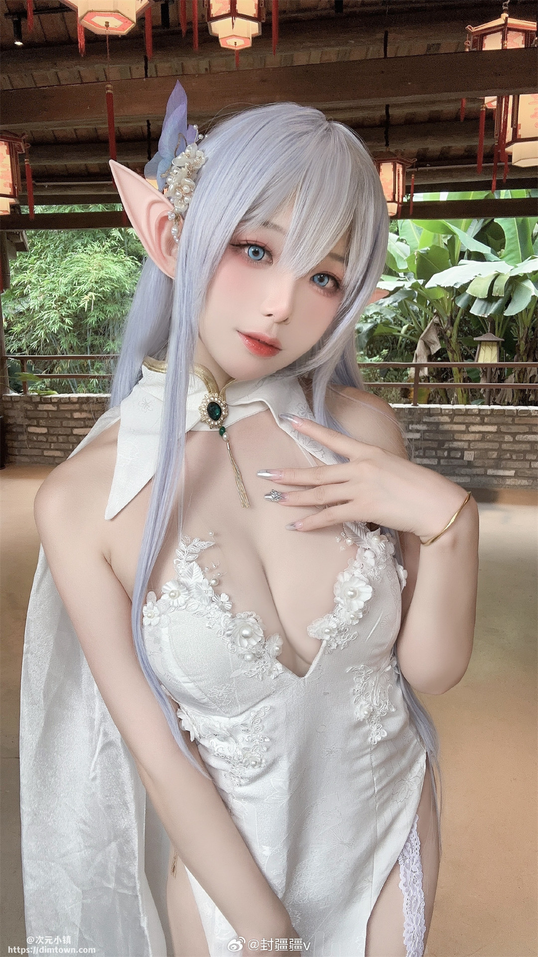 COSPLAY ～阿尔比恩是在聆听风的耳语哦~🌸 碧蓝航线@封疆疆v COSPLAY-第1张