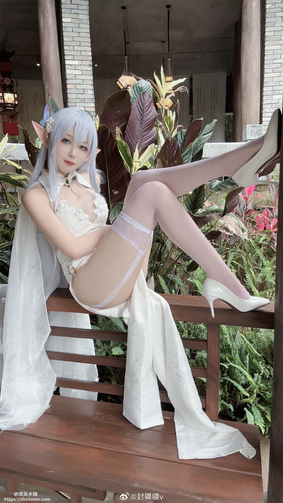 COSPLAY ～阿尔比恩是在聆听风的耳语哦~🌸 碧蓝航线@封疆疆v COSPLAY-第5张