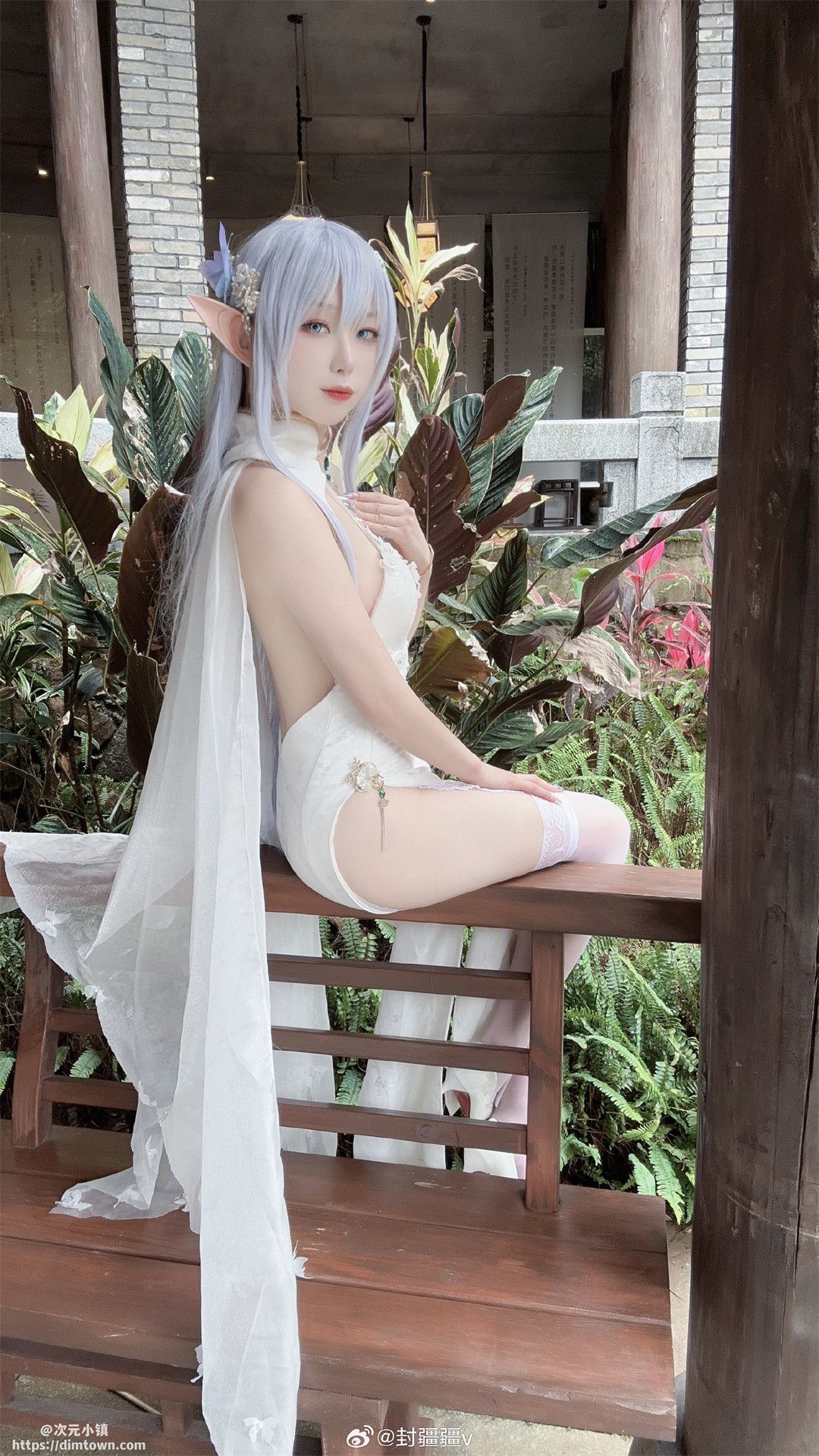 COSPLAY ～阿尔比恩是在聆听风的耳语哦~🌸 碧蓝航线@封疆疆v COSPLAY-第14张
