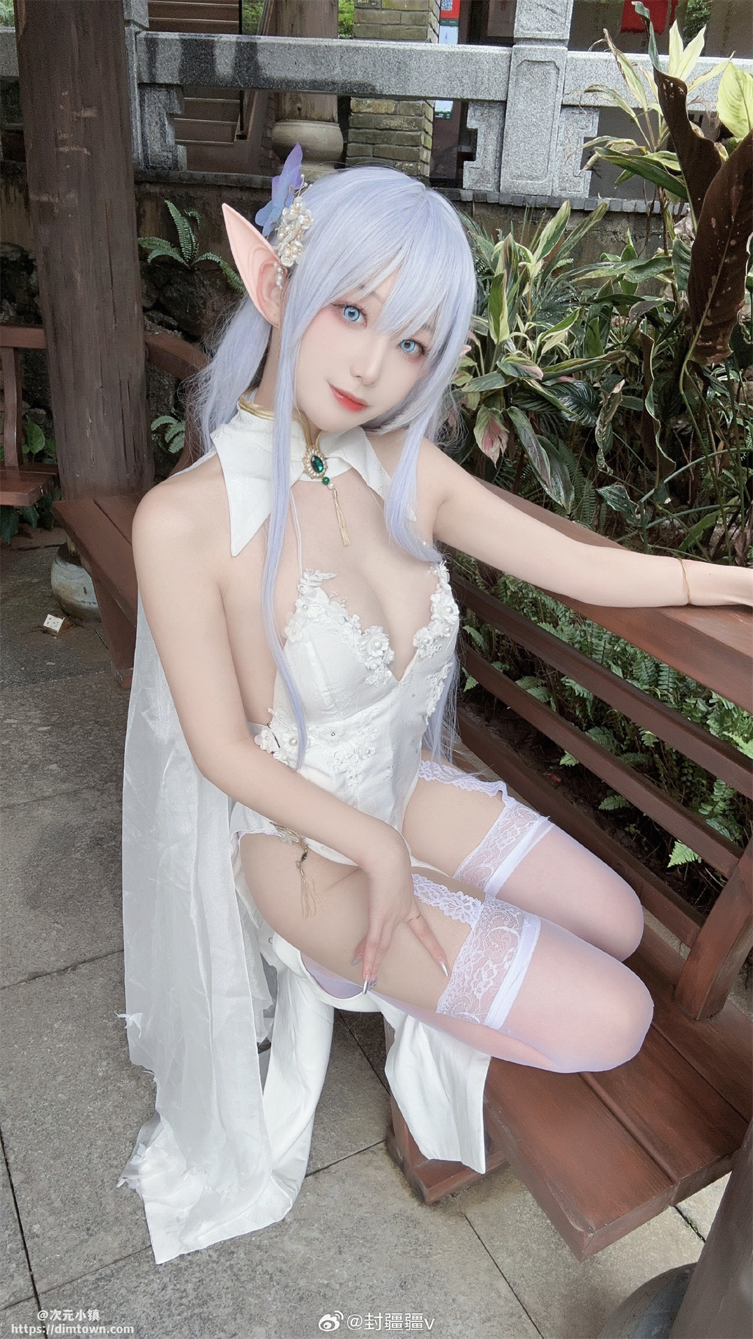 COSPLAY ～阿尔比恩是在聆听风的耳语哦~🌸 碧蓝航线@封疆疆v COSPLAY-第11张