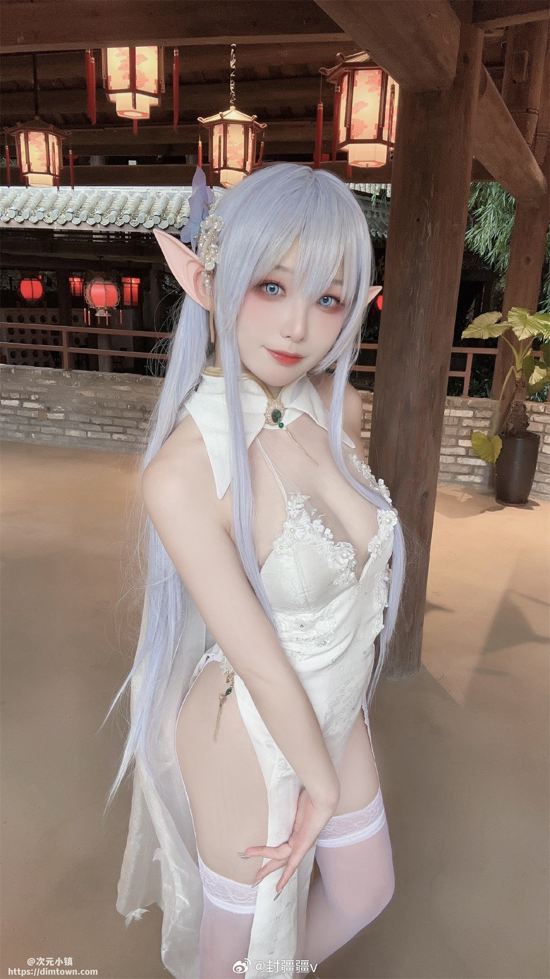 COSPLAY ～阿尔比恩是在聆听风的耳语哦~🌸 碧蓝航线@封疆疆v COSPLAY-第3张
