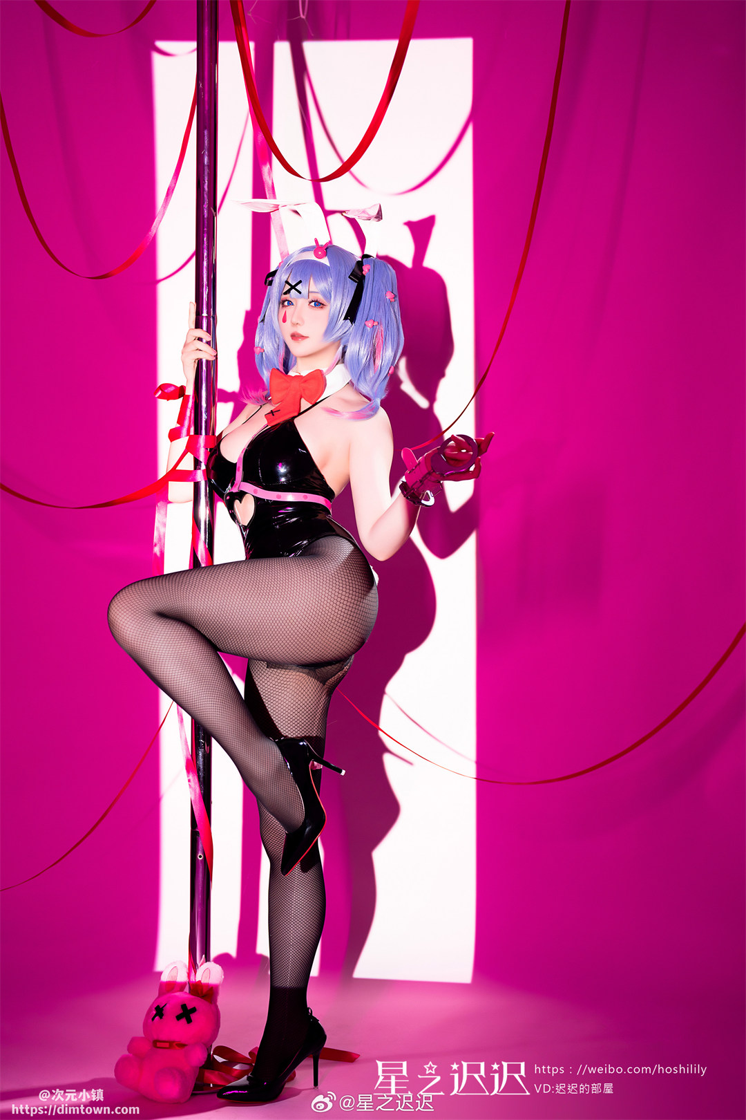 COSPLAY 初音未来 兔子洞@星之迟迟 COSPLAY-第3张