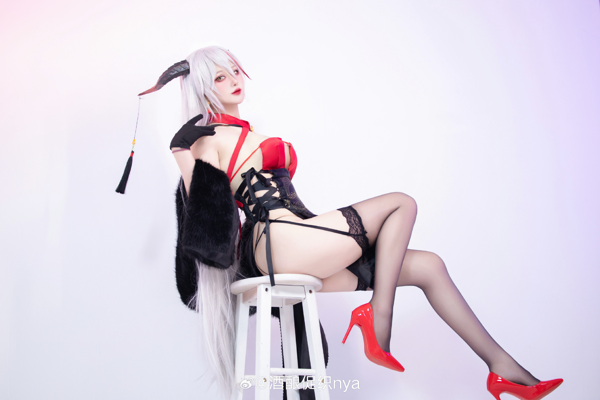 cosplay 碧蓝航线 埃吉尔旗袍@酒酿促织nya COSPLAY-第6张