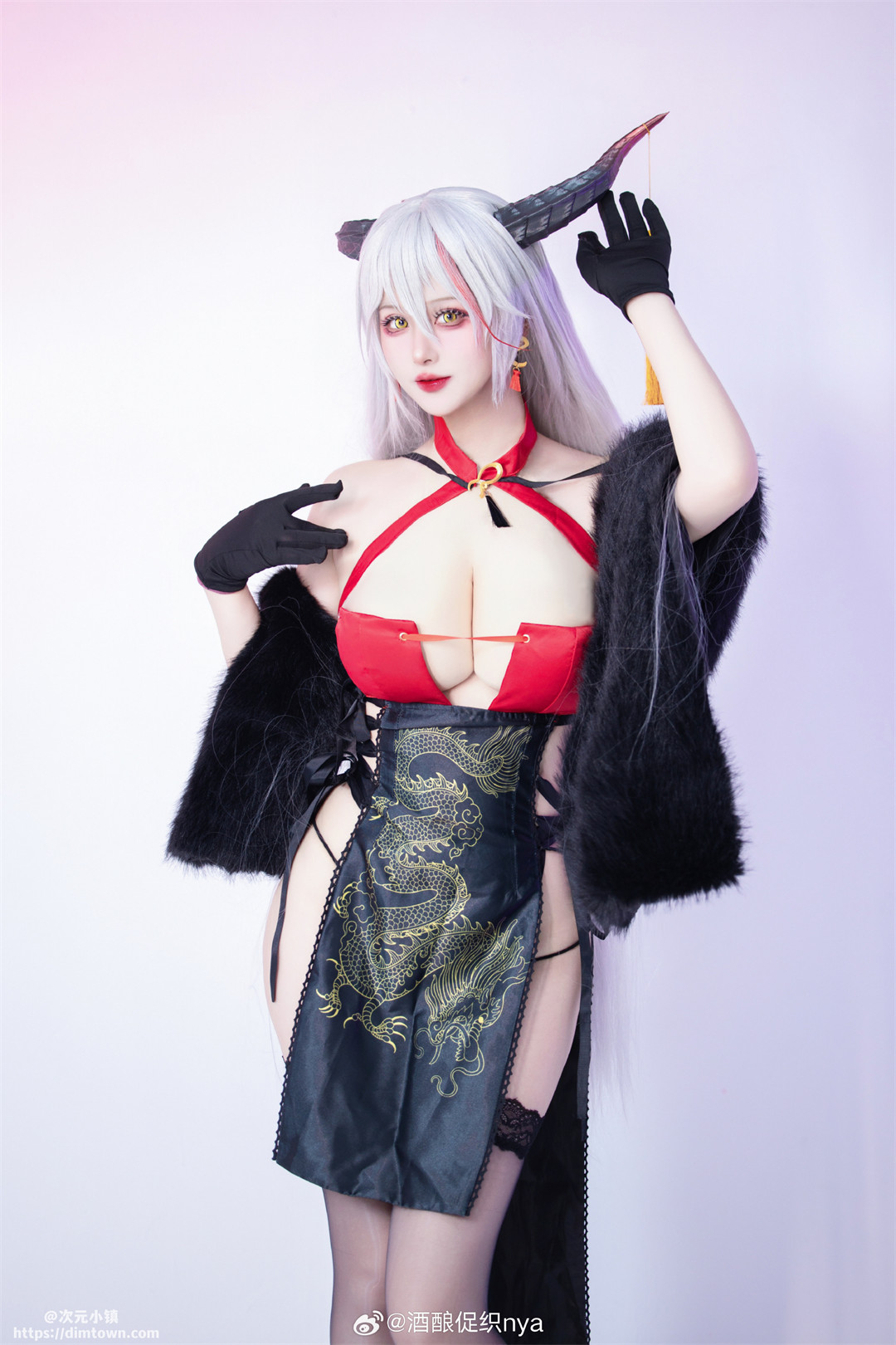 cosplay 碧蓝航线 埃吉尔旗袍@酒酿促织nya COSPLAY-第10张