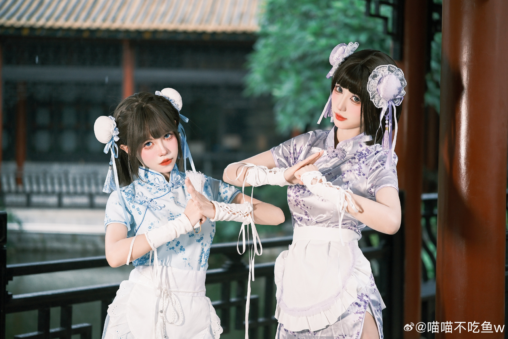 中华娘穿搭 师姐带我下山🗡️@喵喵不吃鱼w 摄影-第8张