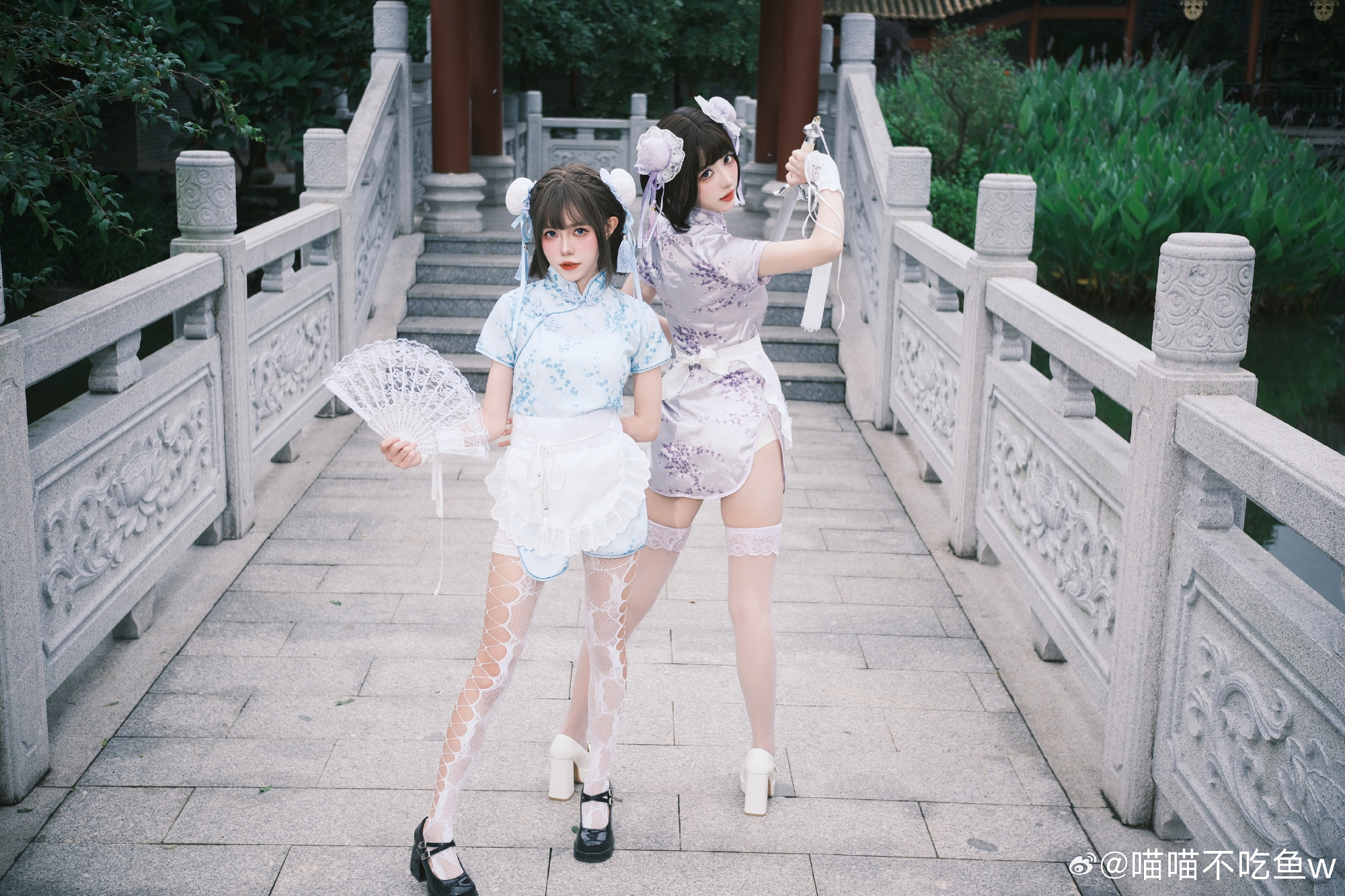 中华娘穿搭 师姐带我下山🗡️@喵喵不吃鱼w 摄影-第10张