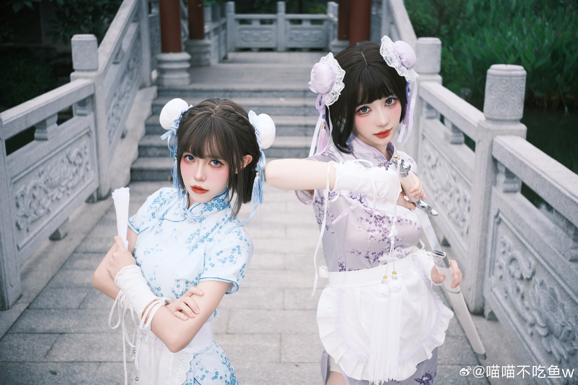中华娘穿搭 师姐带我下山🗡️@喵喵不吃鱼w 摄影-第12张
