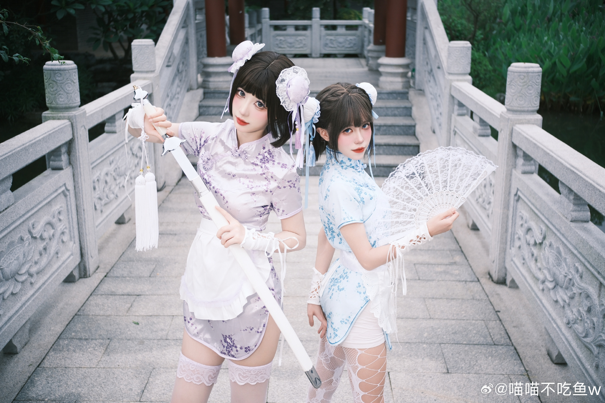 中华娘穿搭 师姐带我下山🗡️@喵喵不吃鱼w 摄影-第7张